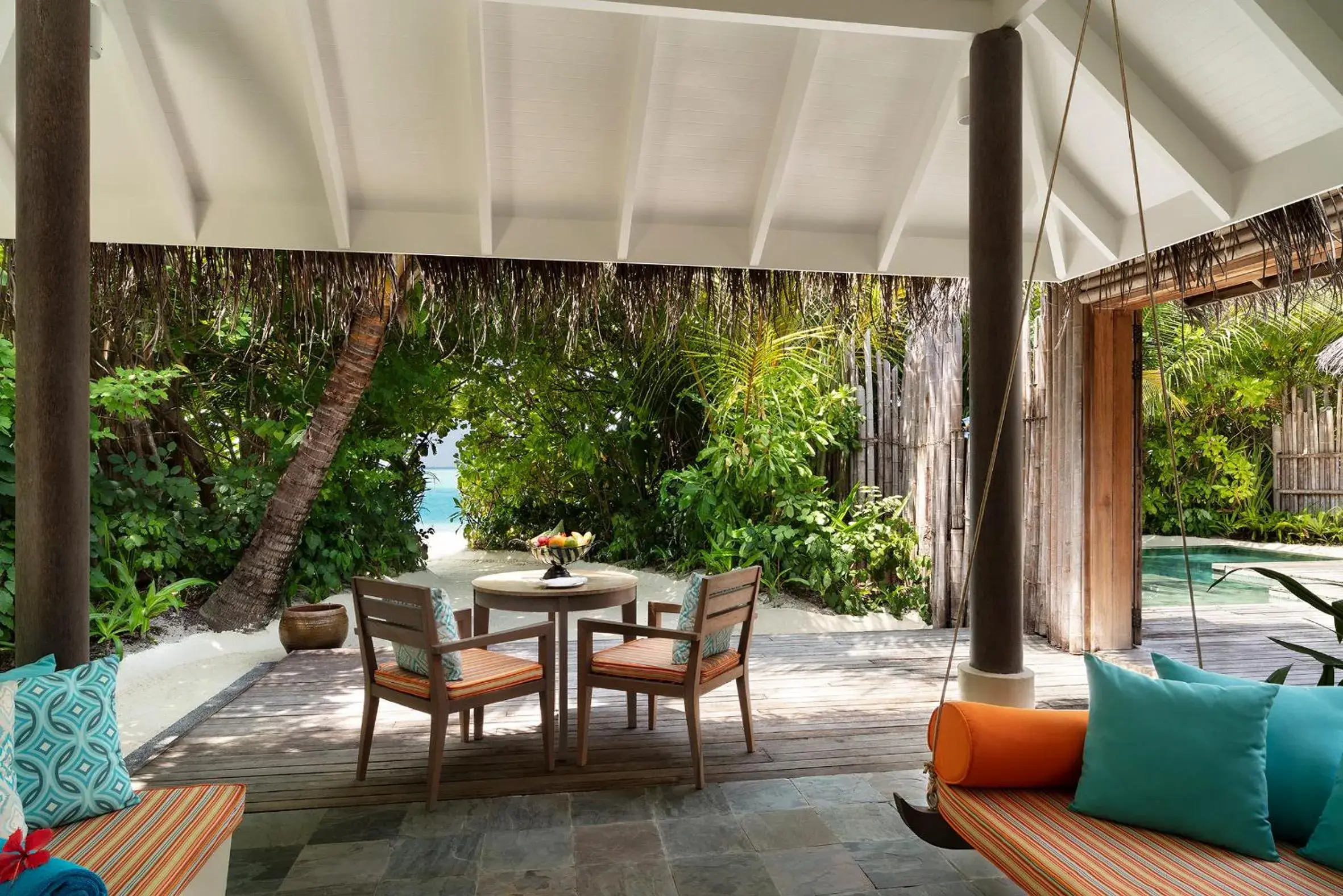 Two Bedroom Anantara Beach Pool Villa in Anantara Dhigu Maldives Resort Two Bedroom Anantara Beach Pool Villa in Anantara Dhigu Maldives Resort