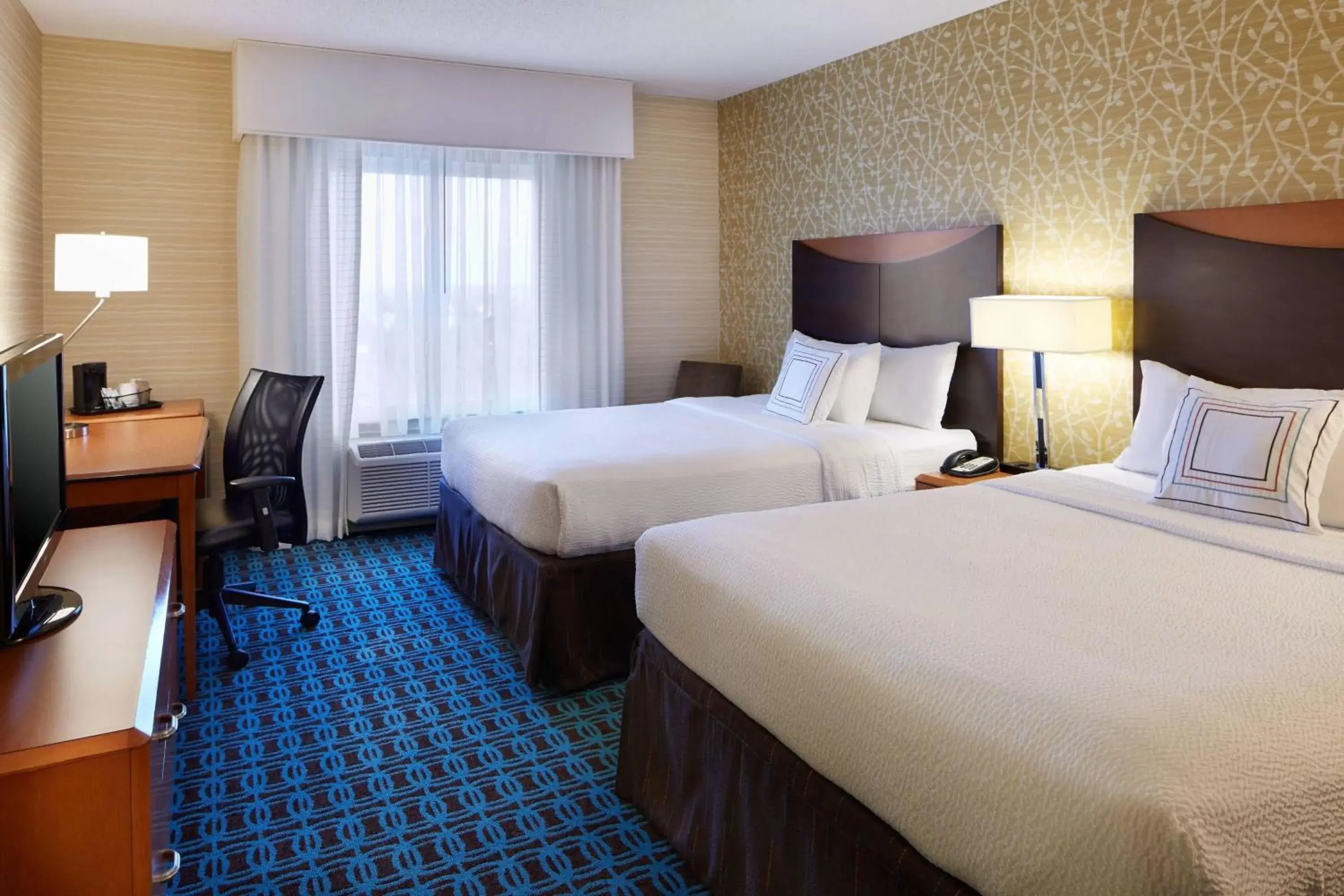 Queen Room with Two Queen Beds in Fairfield Inn and Suites Columbus Polaris Queen Room with Two Queen Beds in Fairfield Inn and Suites Columbus Polaris