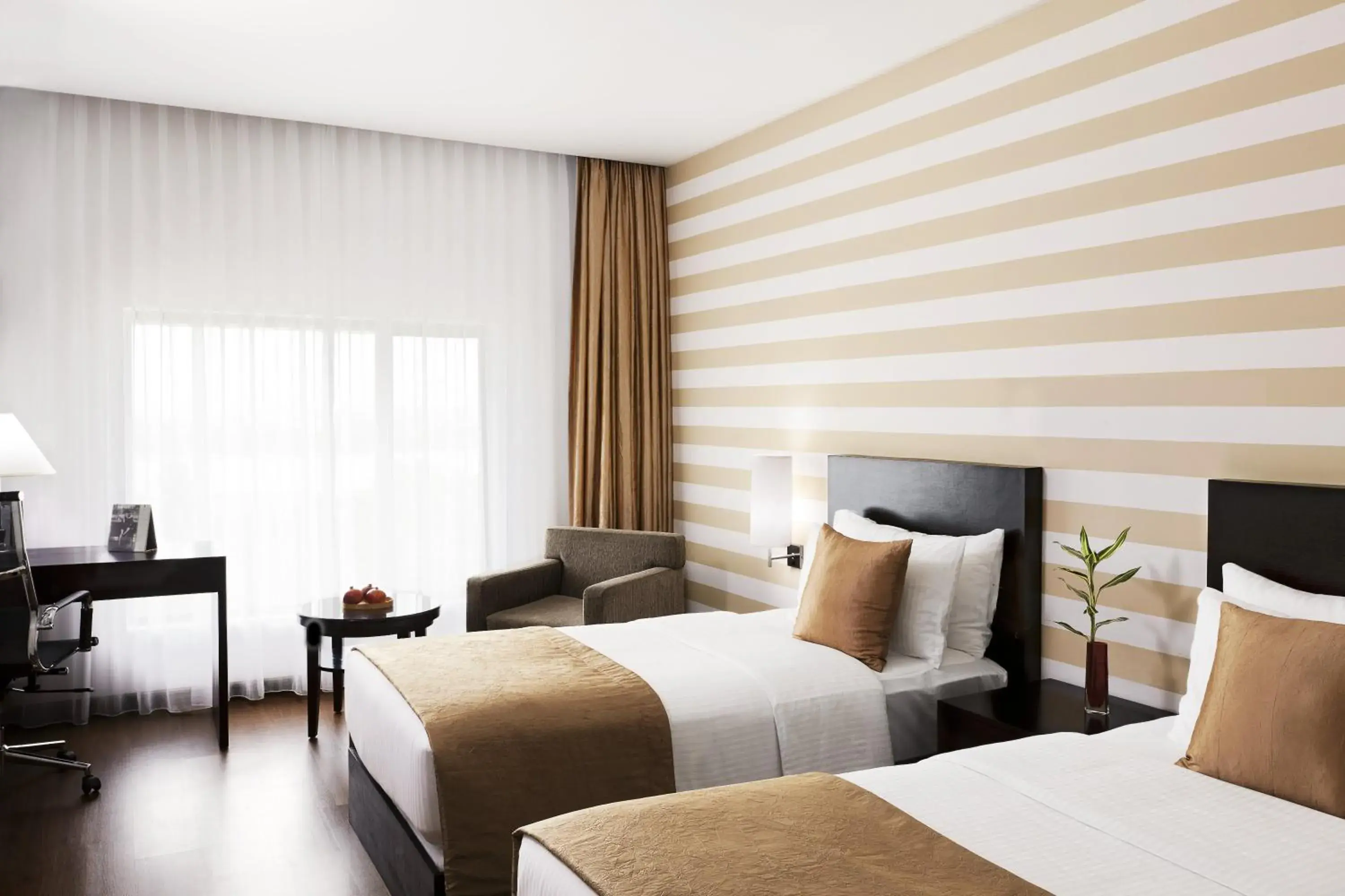 Superior Twin Room with One way Airport Transfer including 15% off on F&B + Spa - single occupancy in Vivanta Colombo, Airport Garden Superior Twin Room with One way Airport Transfer including 15% off on F&B + Spa - single occupancy in Vivanta Colombo, Airport Garden