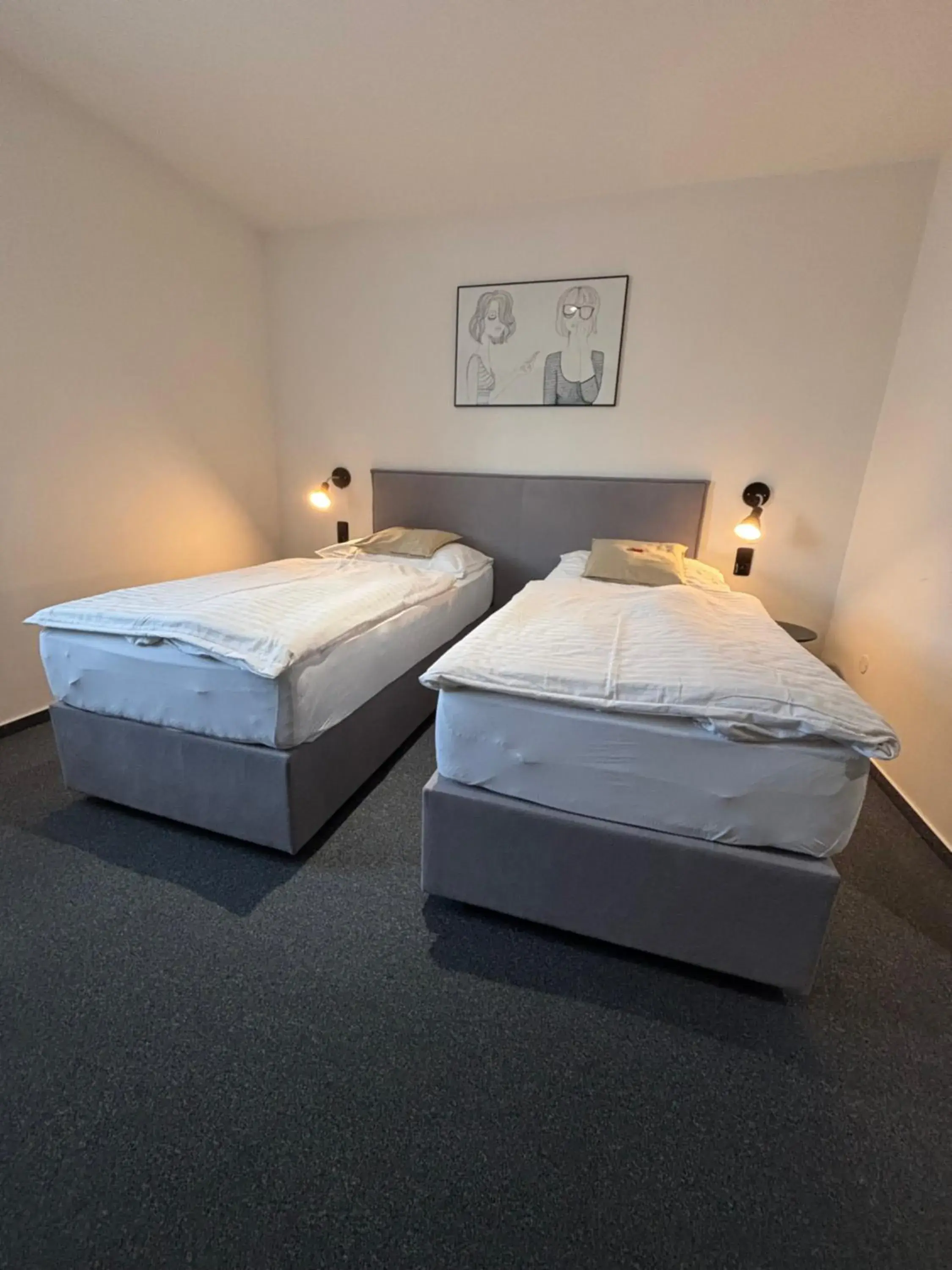 Economy Twin Room in Rozmaryn Rooms & Apartments Economy Twin Room in Rozmaryn Rooms & Apartments