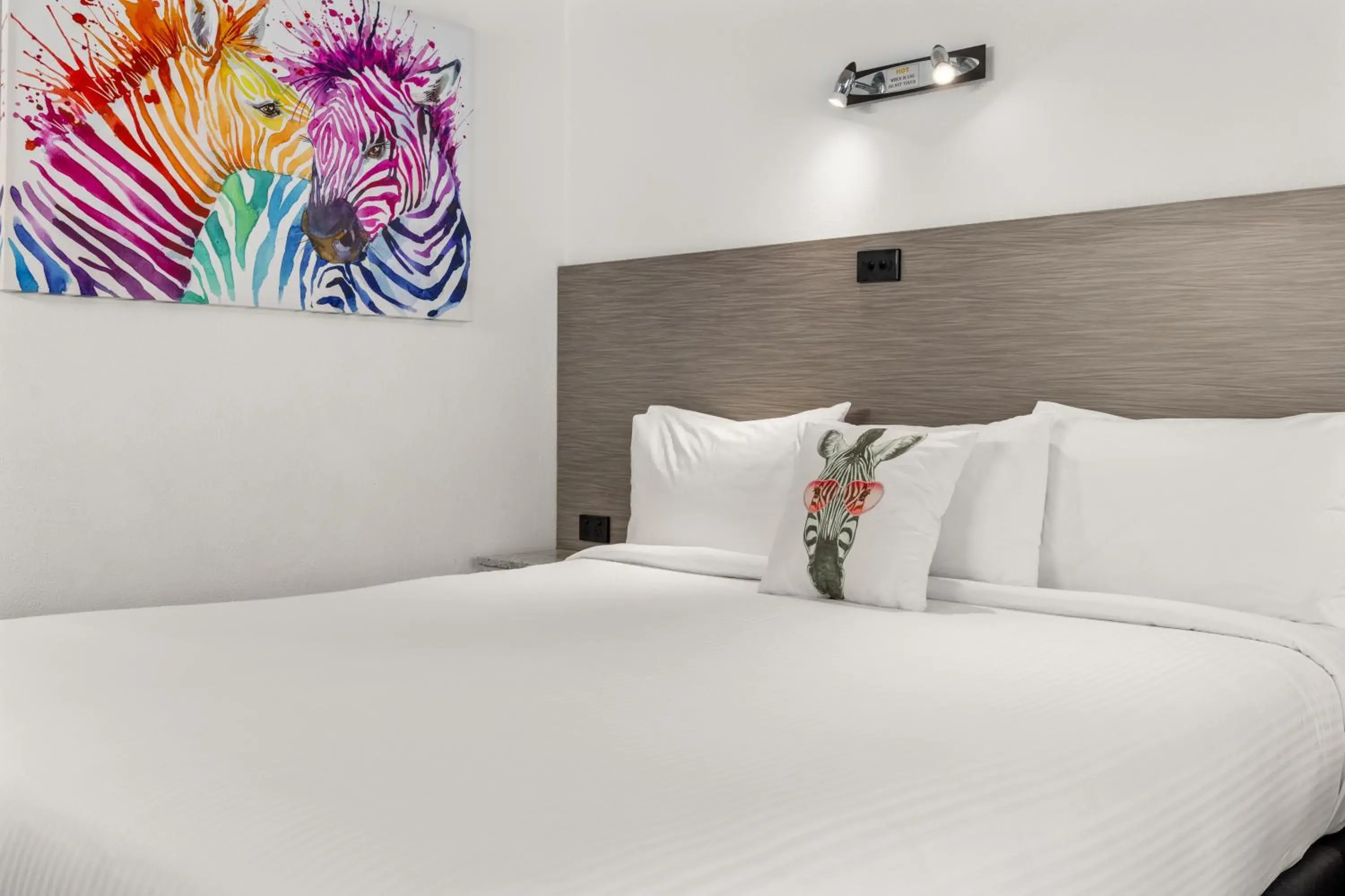 Deluxe King Room - Not Pet Friendly in Zebra Motel Deluxe King Room - Not Pet Friendly in Zebra Motel