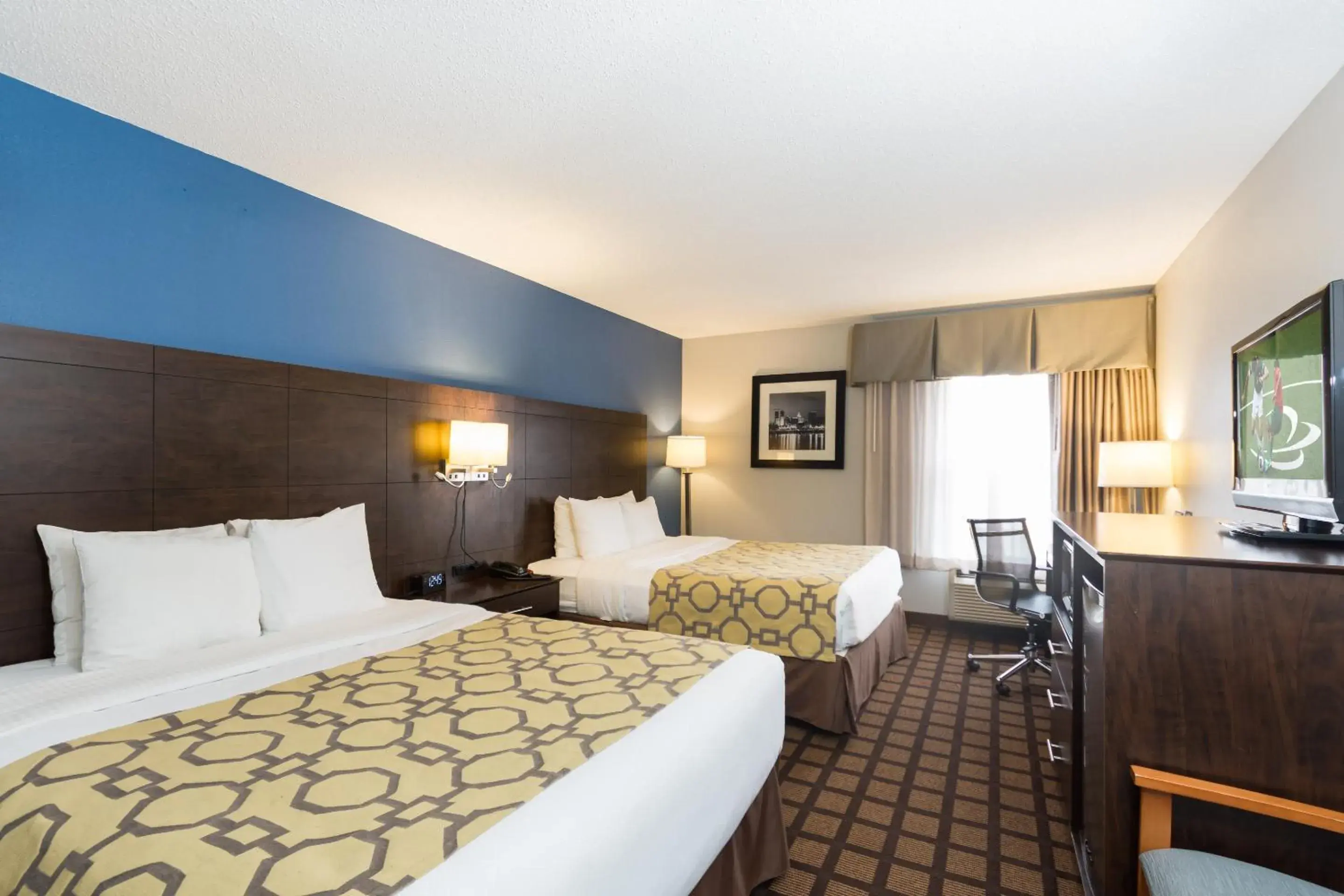 Queen Room with Two Queen Beds - Non-Smoking in Baymont by Wyndham Morton Queen Room with Two Queen Beds - Non-Smoking in Baymont by Wyndham Morton