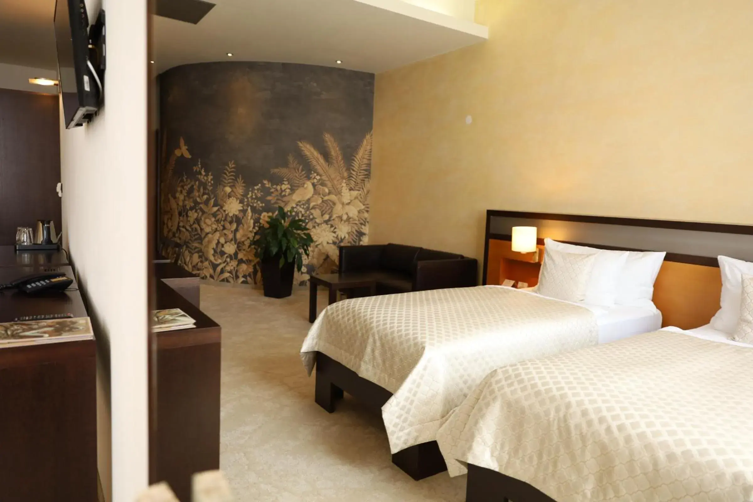 Executive Twin Room in Boutique Hotel Dubná Skala Executive Twin Room in Boutique Hotel Dubná Skala