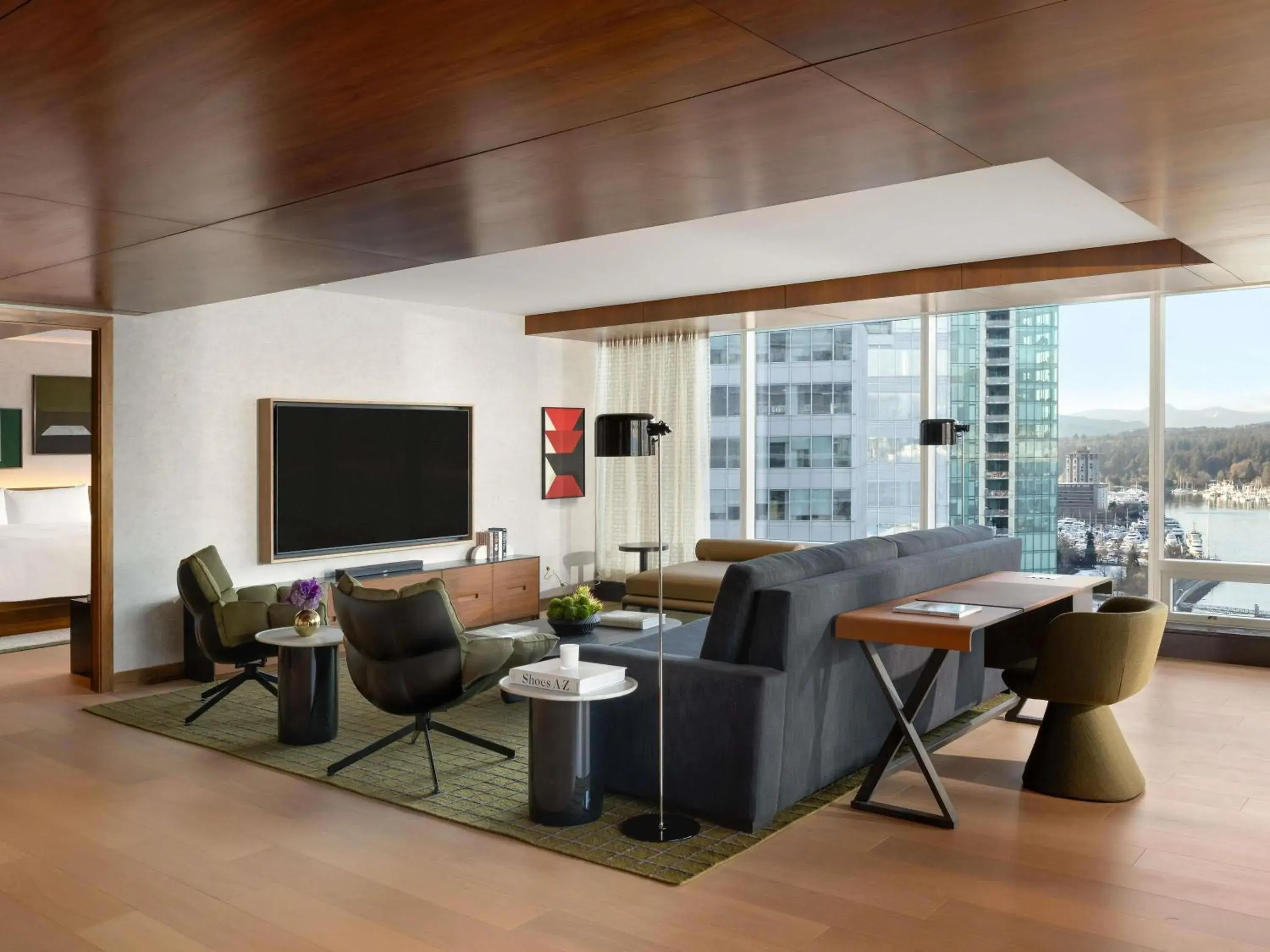 Fairmont Gold Corner Harbor and Mountain View Suite with King Bed in Fairmont Pacific Rim Fairmont Gold Corner Harbor and Mountain View Suite with King Bed in Fairmont Pacific Rim