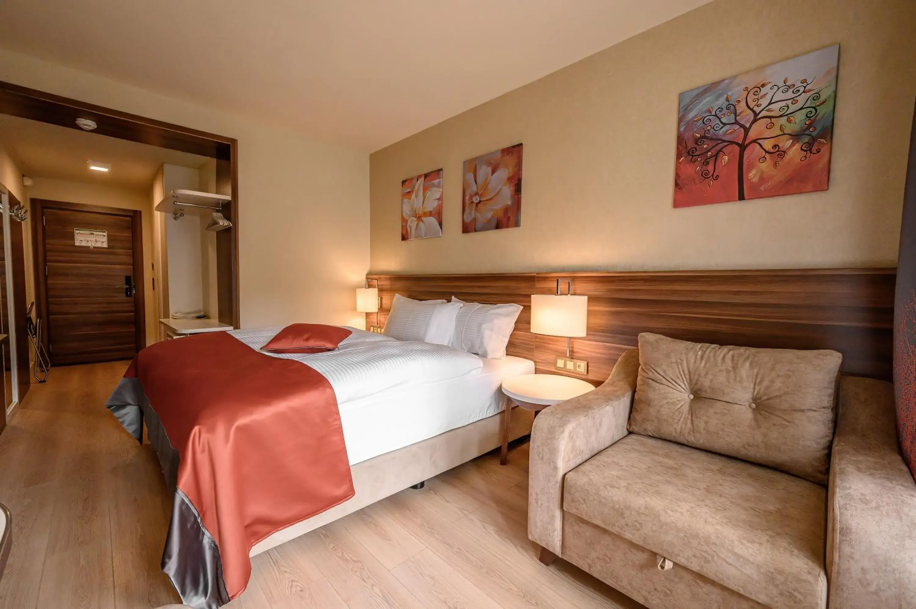 Double Room with Balcony - single occupancy in Hotel Schwarzbachtal Hideaway Double Room with Balcony - single occupancy in Hotel Schwarzbachtal Hideaway