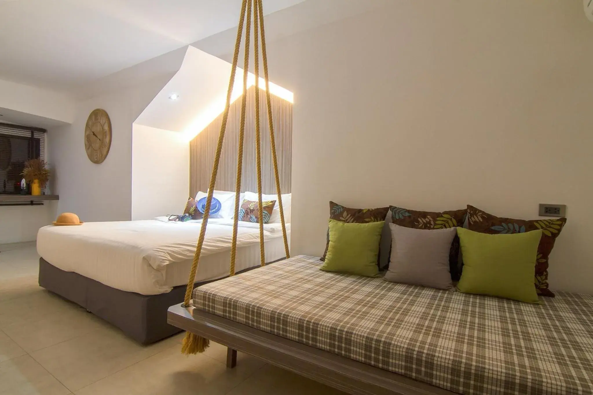 Queen Room with Garden View in Bossotel Chiang Mai Queen Room with Garden View in Bossotel Chiang Mai