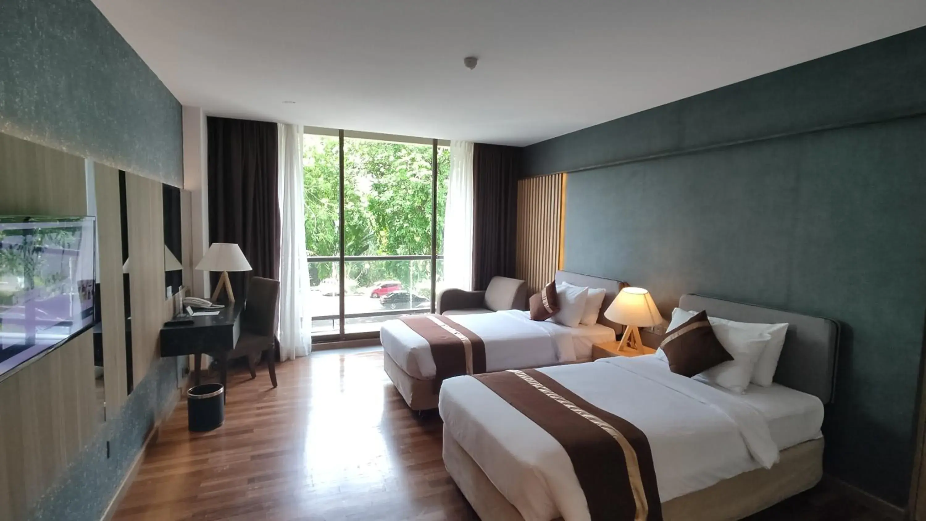 Superior Double or Twin Room with Free Shuttle from Nongsapura Ferry Terminal in Batam View Beach Resort Superior Double or Twin Room with Free Shuttle from Nongsapura Ferry Terminal in Batam View Beach Resort
