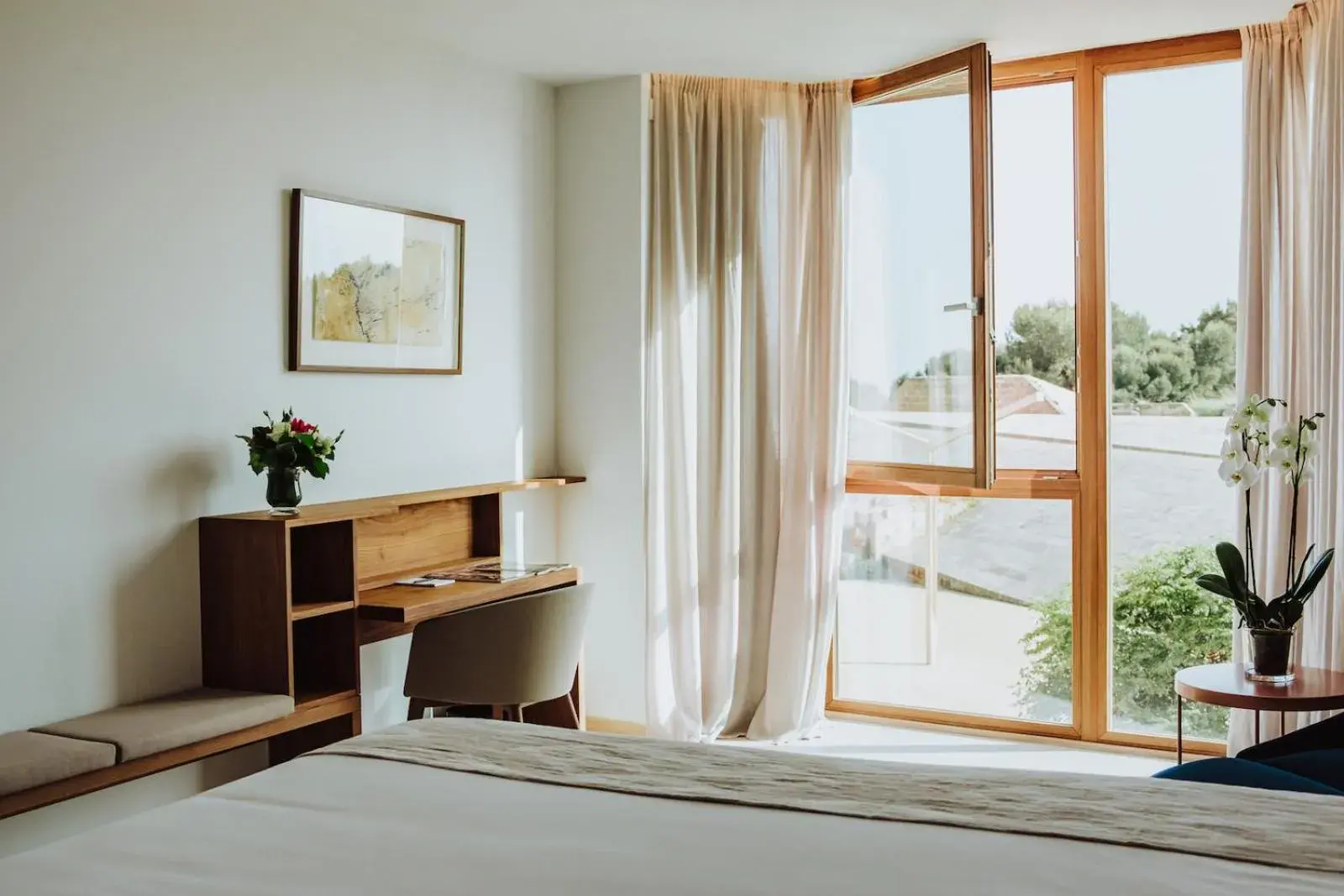 Deluxe Double Room with Partial Sea View and Spa Access in Es Princep - The Leading Hotels of the World Deluxe Double Room with Partial Sea View and Spa Access in Es Princep - The Leading Hotels of the World