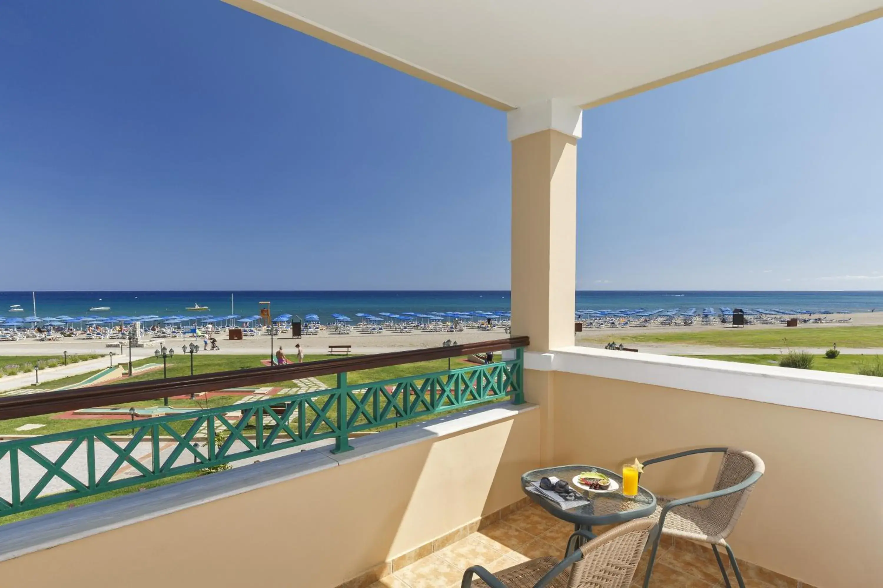 Double Bungalow Beachfront in Lindos Princess Beach Hotel Double Bungalow Beachfront in Lindos Princess Beach Hotel