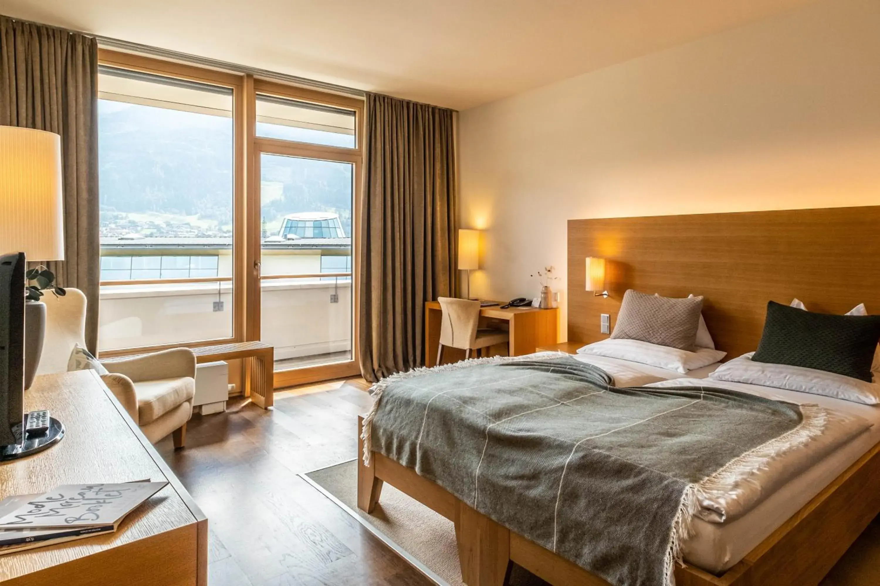 Premium Double Room with Mountain View in Tauern Spa Hotel & Therme Premium Double Room with Mountain View in Tauern Spa Hotel & Therme