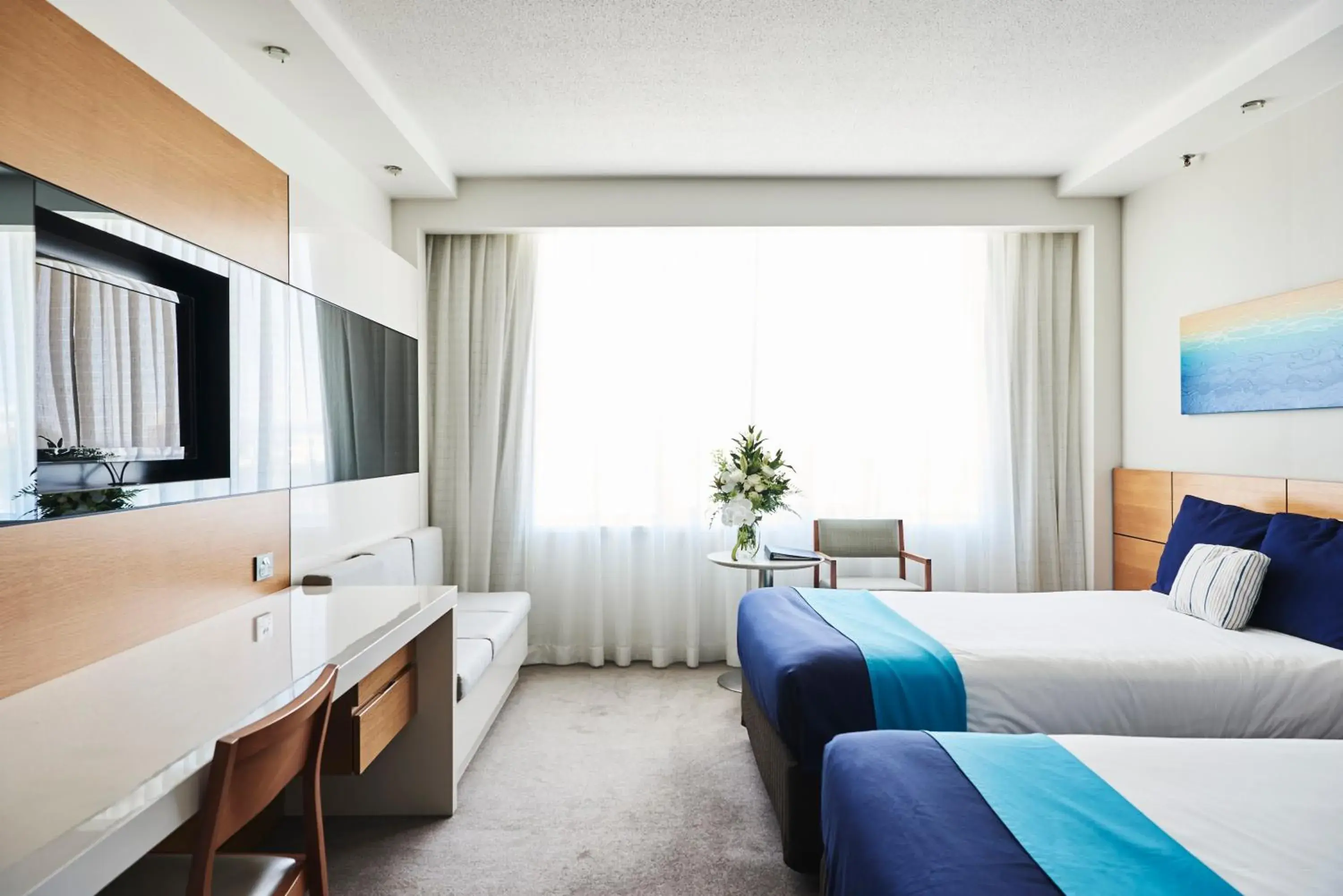 Executive Twin Room with Marina View in The Ville Resort - Casino Executive Twin Room with Marina View in The Ville Resort - Casino