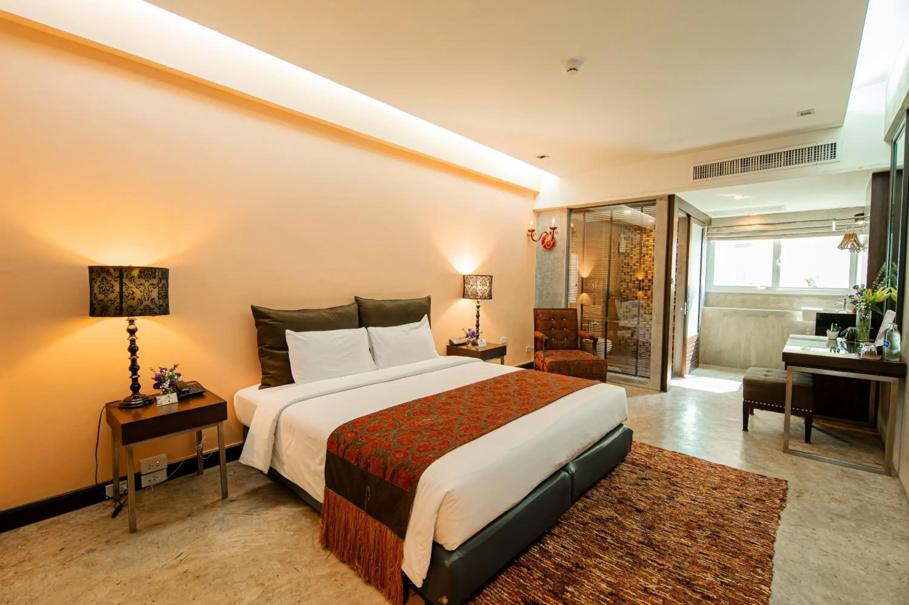 S Room - Window in Sunbeam Hotel Pattaya S Room - Window in Sunbeam Hotel Pattaya