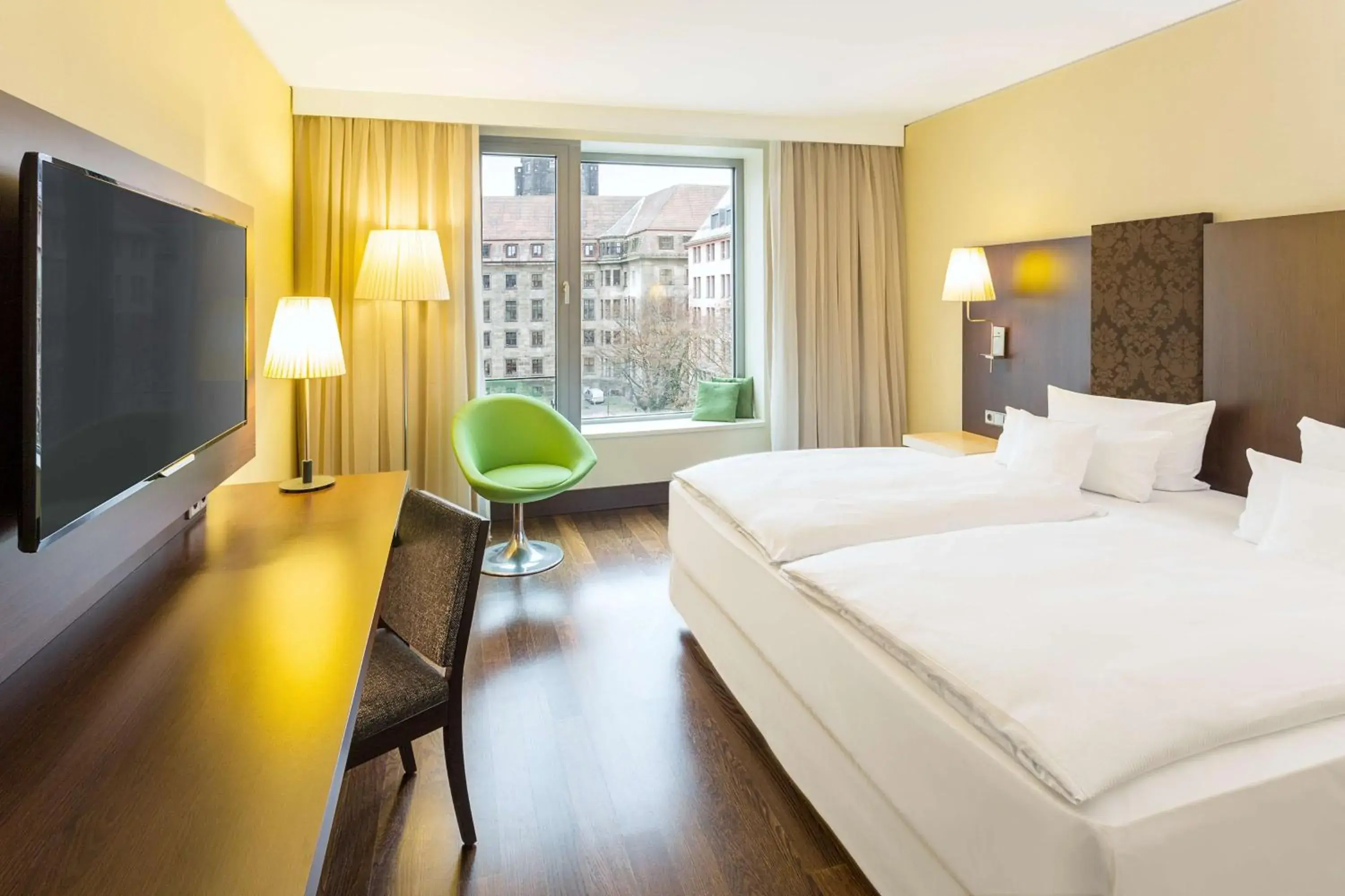 Superior Double Room with View in NH Collection Dresden Altmarkt Superior Double Room with View in NH Collection Dresden Altmarkt