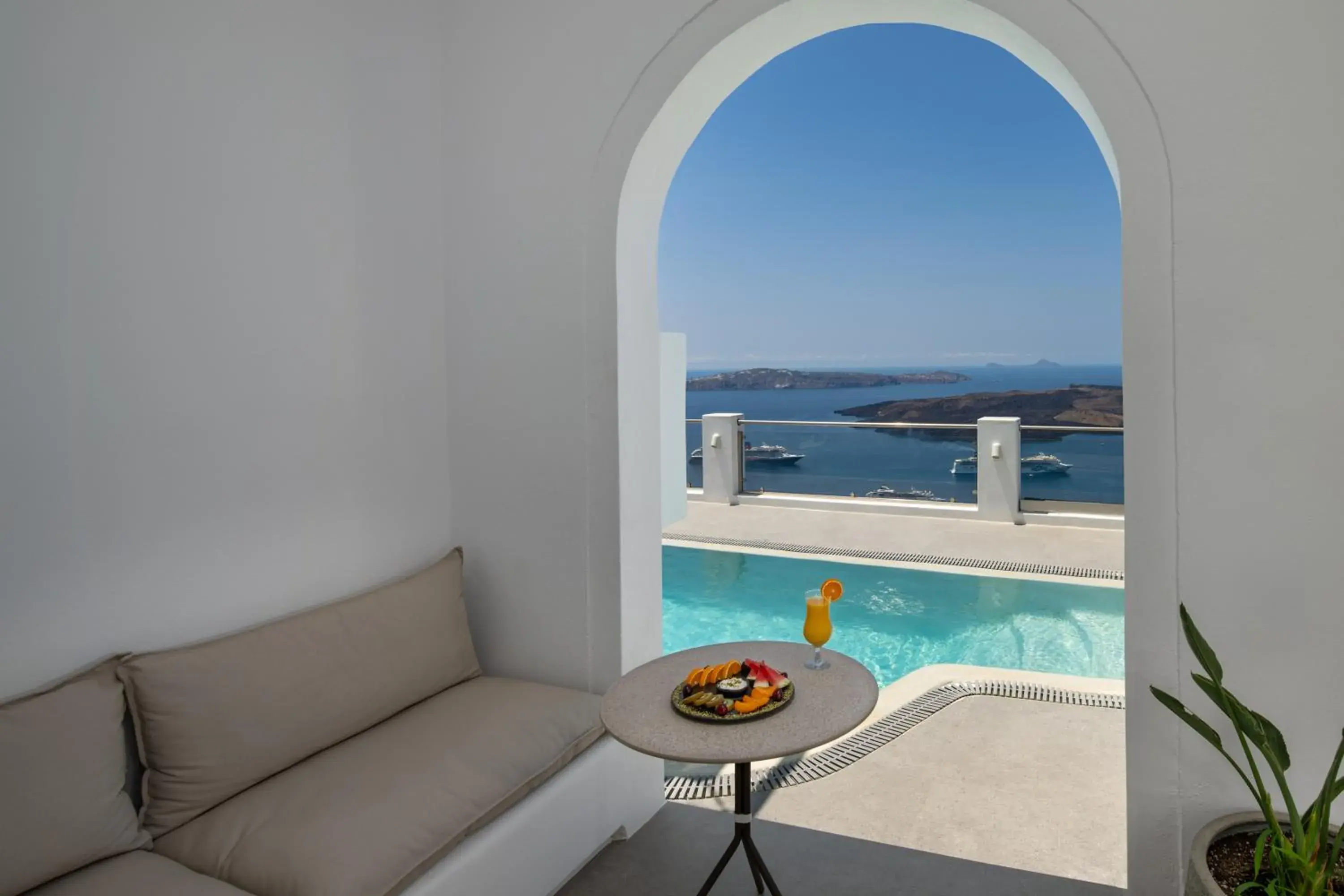 Standard Double Pool level Volcano View in Ira Hotel & Spa - Adults Only Standard Double Pool level Volcano View in Ira Hotel & Spa - Adults Only