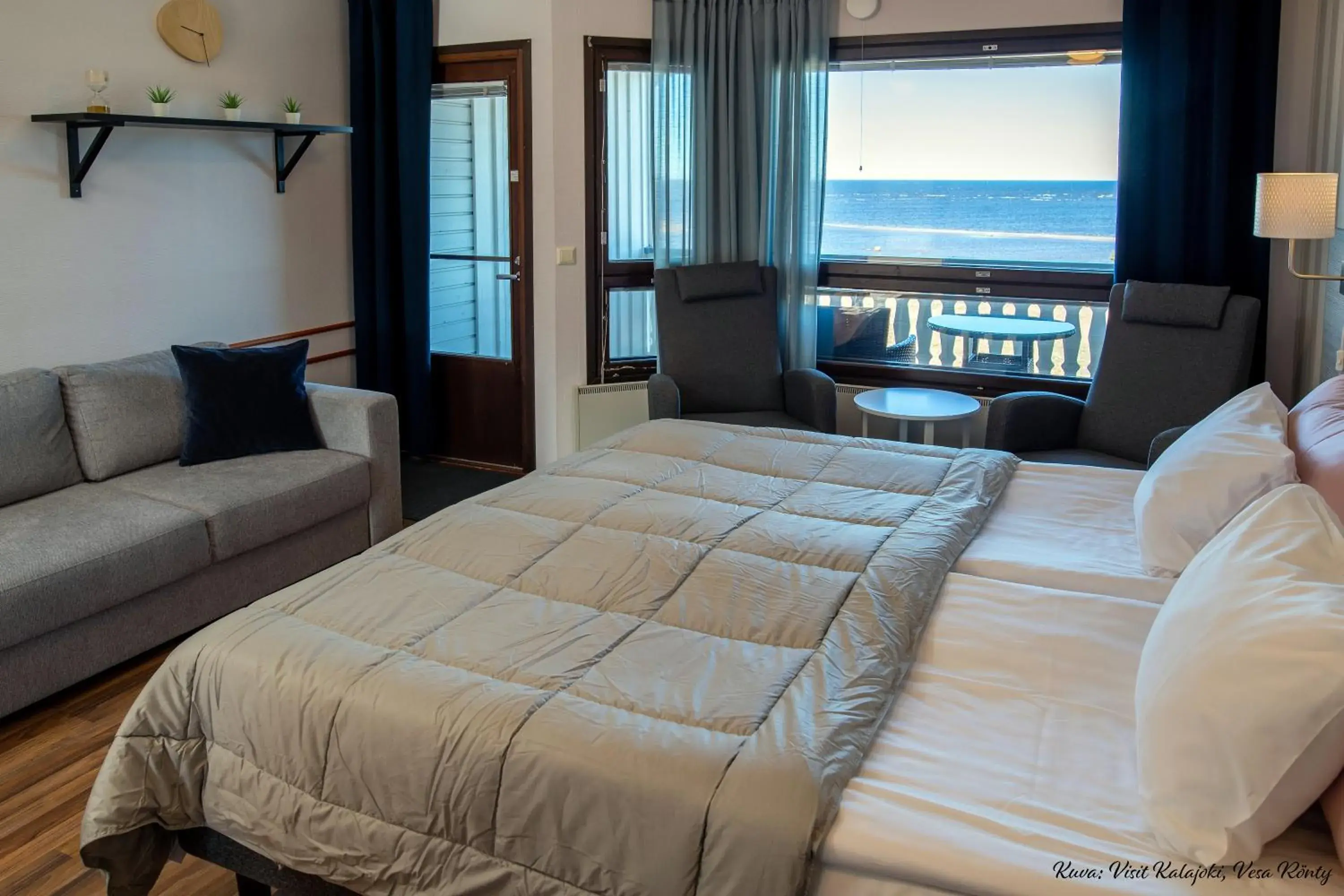 Superior Twin Room with Sauna in Hotel Lokkilinna Superior Twin Room with Sauna in Hotel Lokkilinna