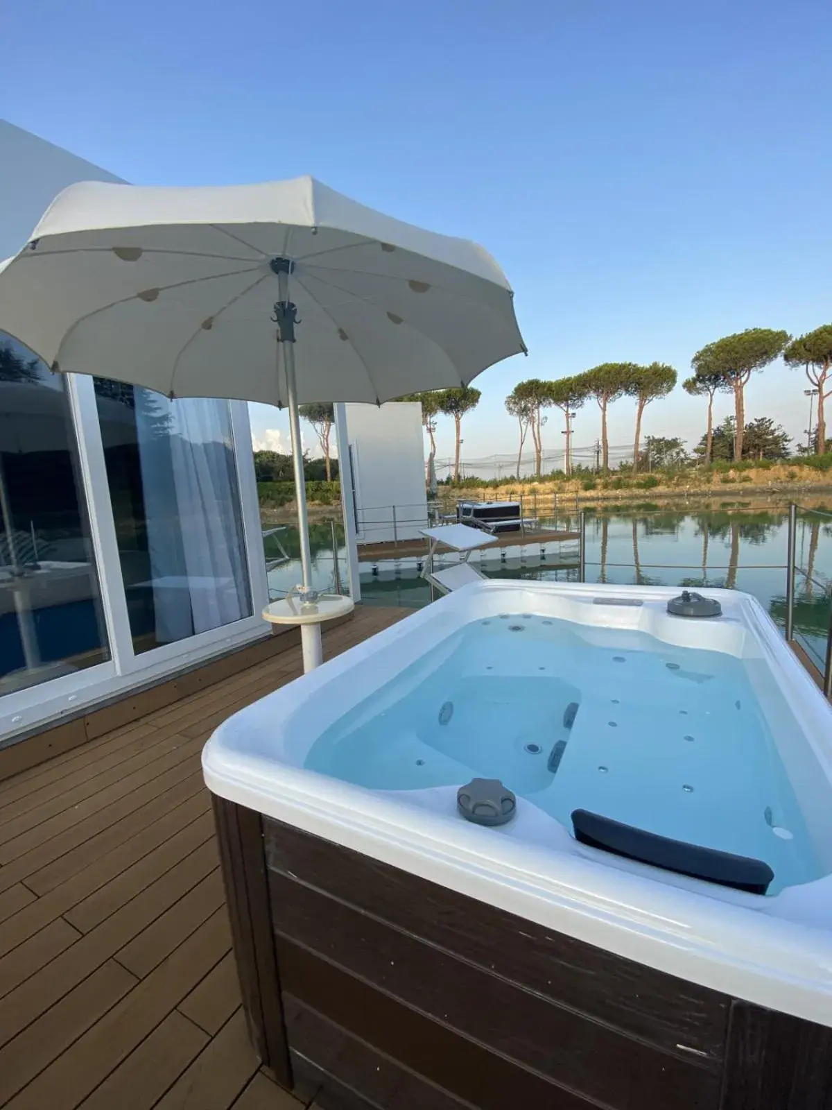 Floating Suite with Hot Tub in Villaggio La Pescaccia Floating Suite with Hot Tub in Villaggio La Pescaccia
