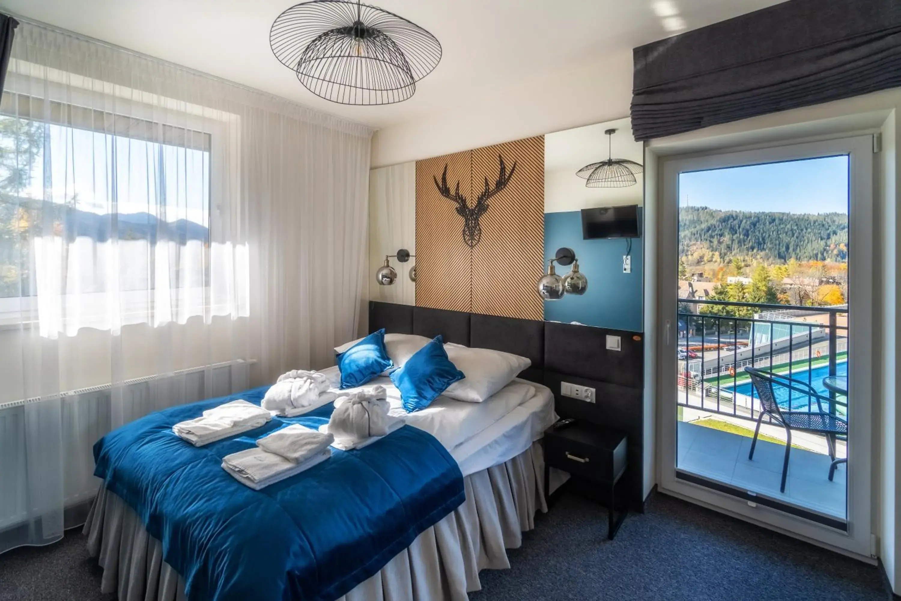 Studio VIP with Balcony with passage to Zakopane Baths in Kompleks Antałówka Termy & Med Studio VIP with Balcony with passage to Zakopane Baths in Kompleks Antałówka Termy & Med