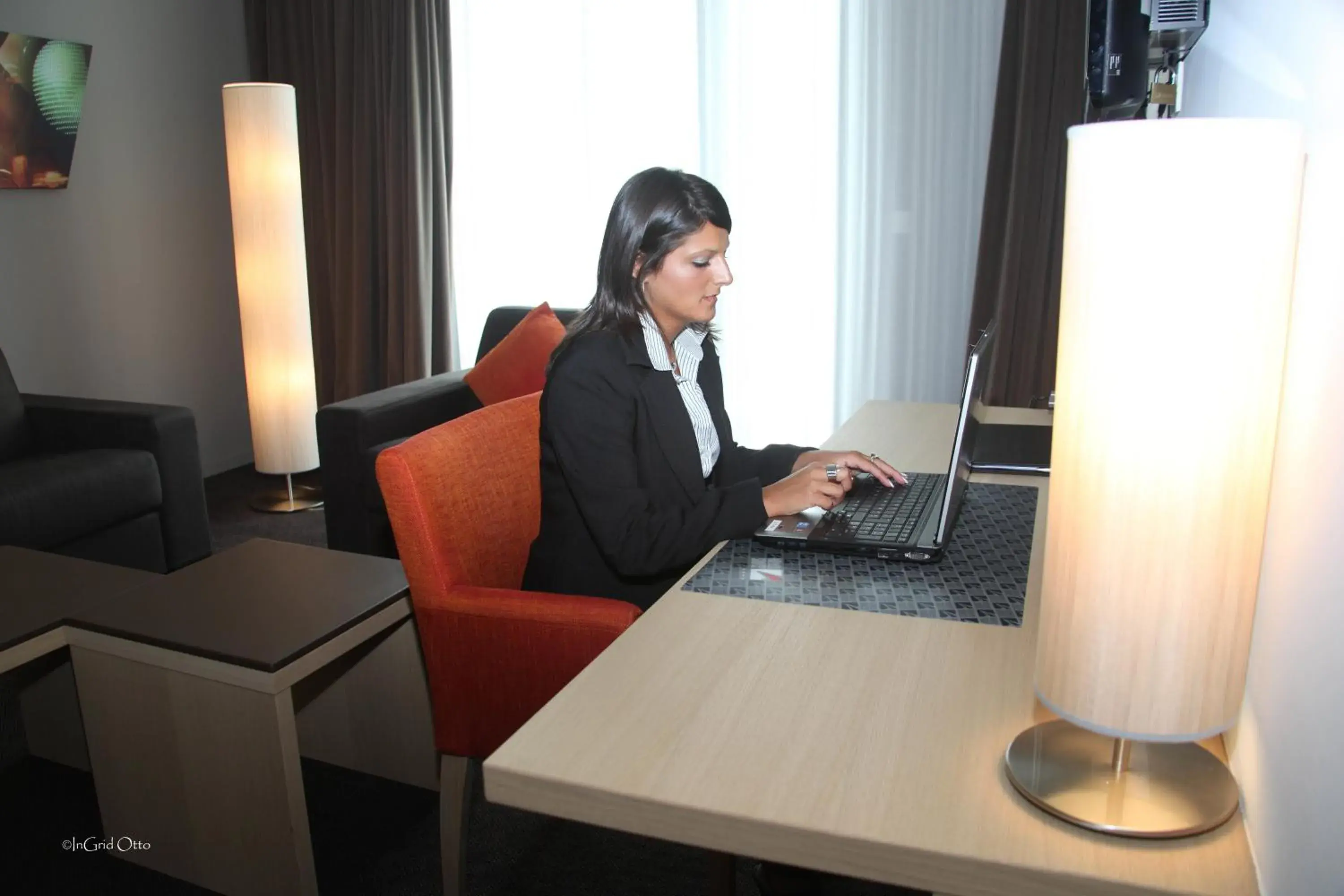 Twin Room with Shower in Hotel de la Source Twin Room with Shower in Hotel de la Source