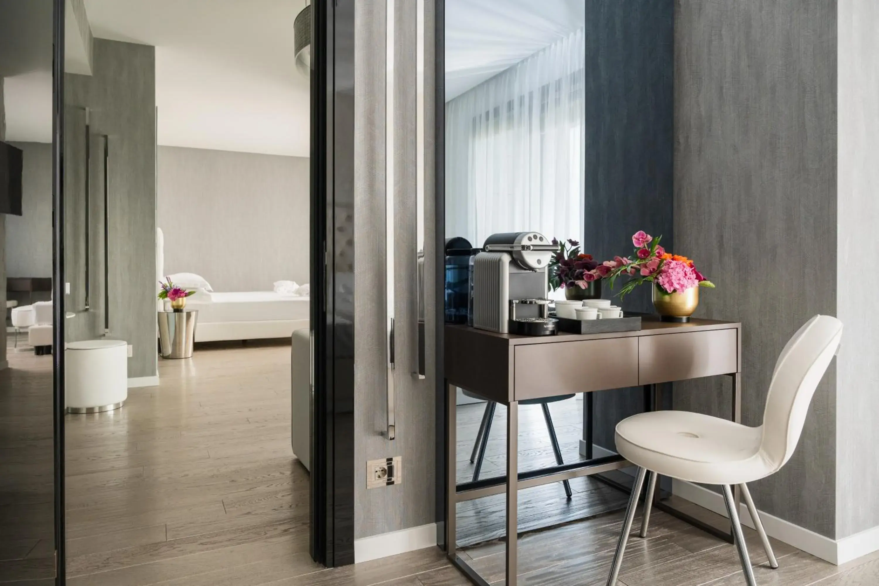 Silver Suite with Balcony and side Sea View in The Promenade Luxury Wellness Hotel Silver Suite with Balcony and side Sea View in The Promenade Luxury Wellness Hotel