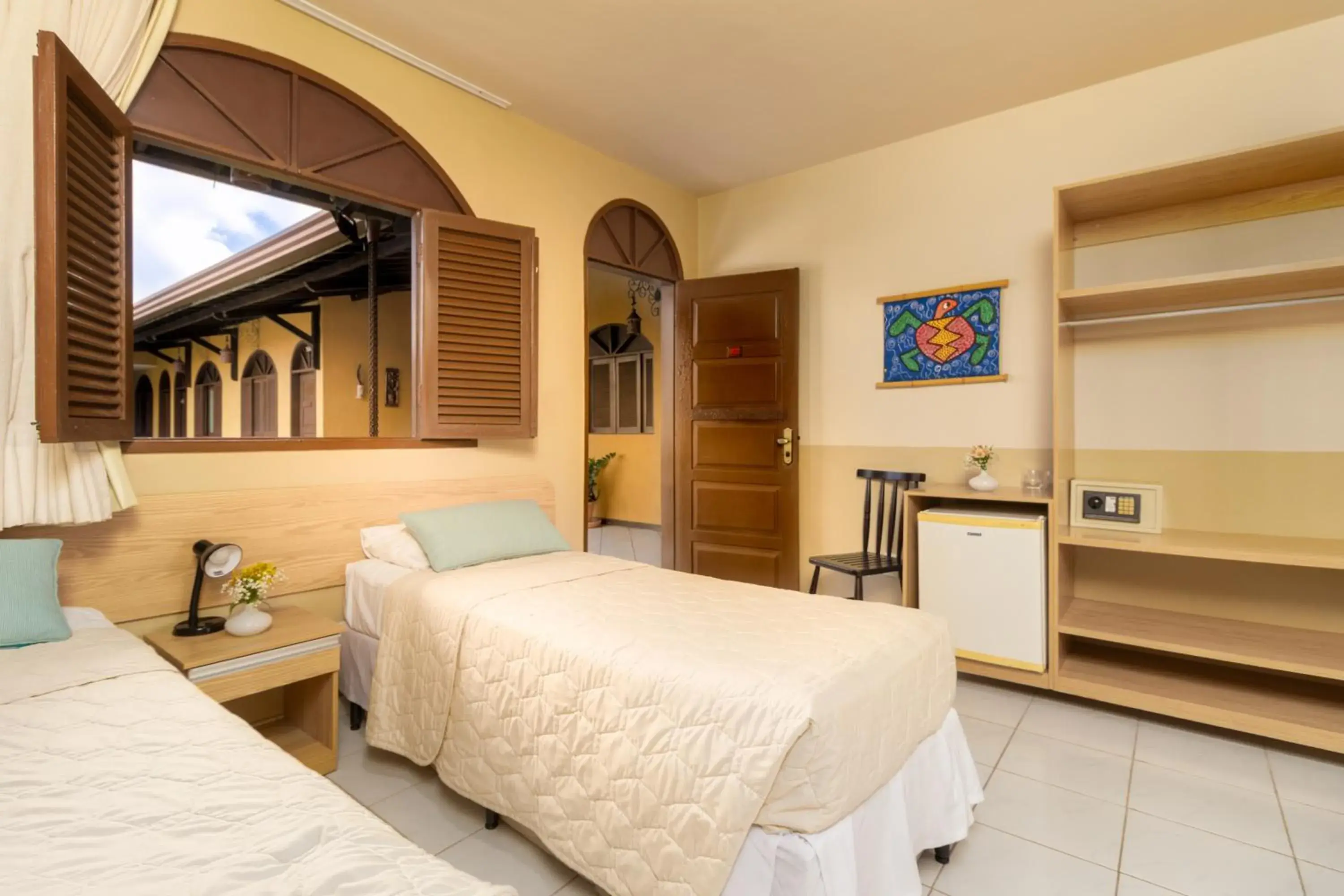 Quadruple Room in Pousada da Terra Quadruple Room in Pousada da Terra