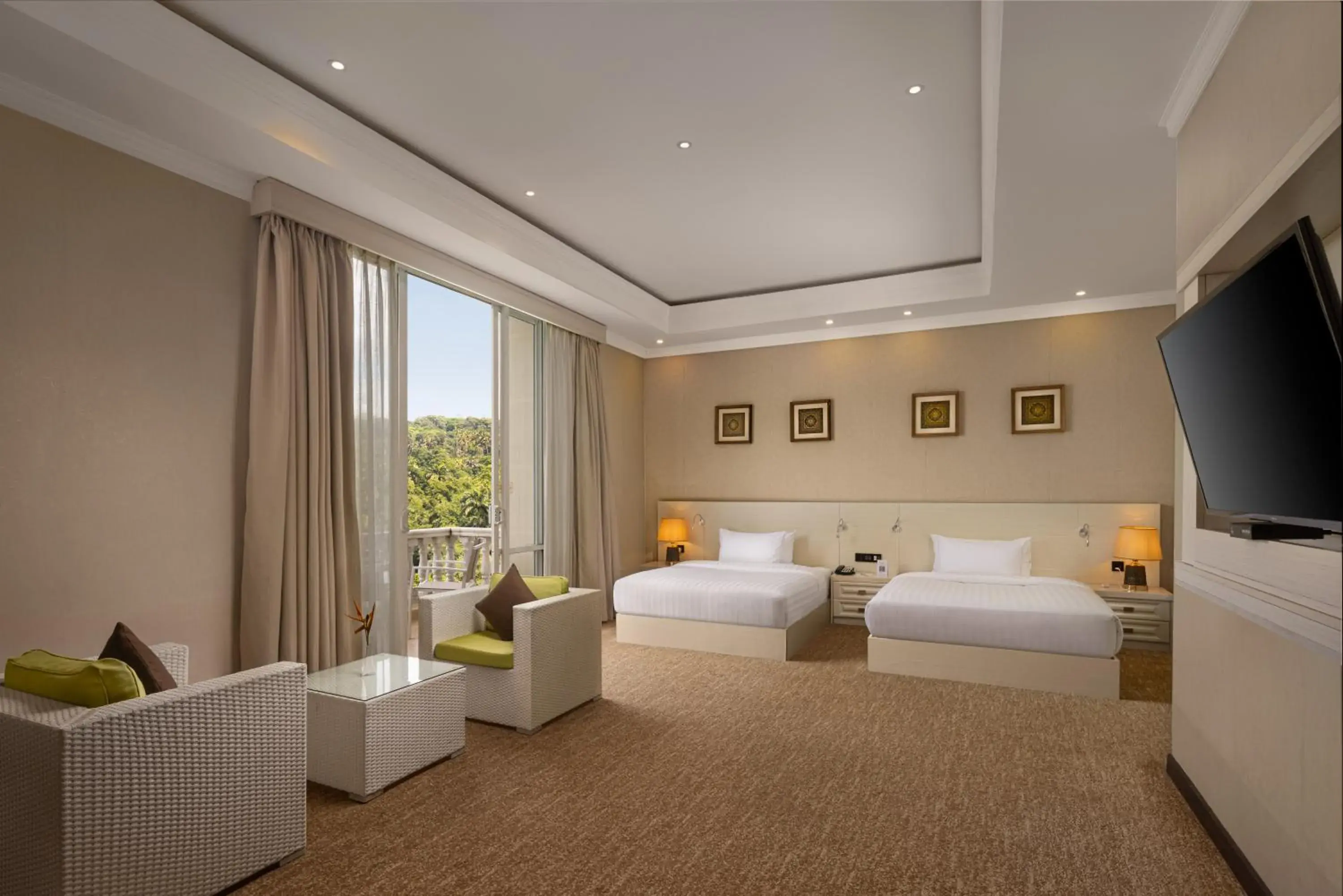 Family Room with Early Check-in / Late Check-out on Availability & 10% on all Spa Treatments in The Golden Crown Hotel Family Room with Early Check-in / Late Check-out on Availability & 10% on all Spa Treatments in The Golden Crown Hotel