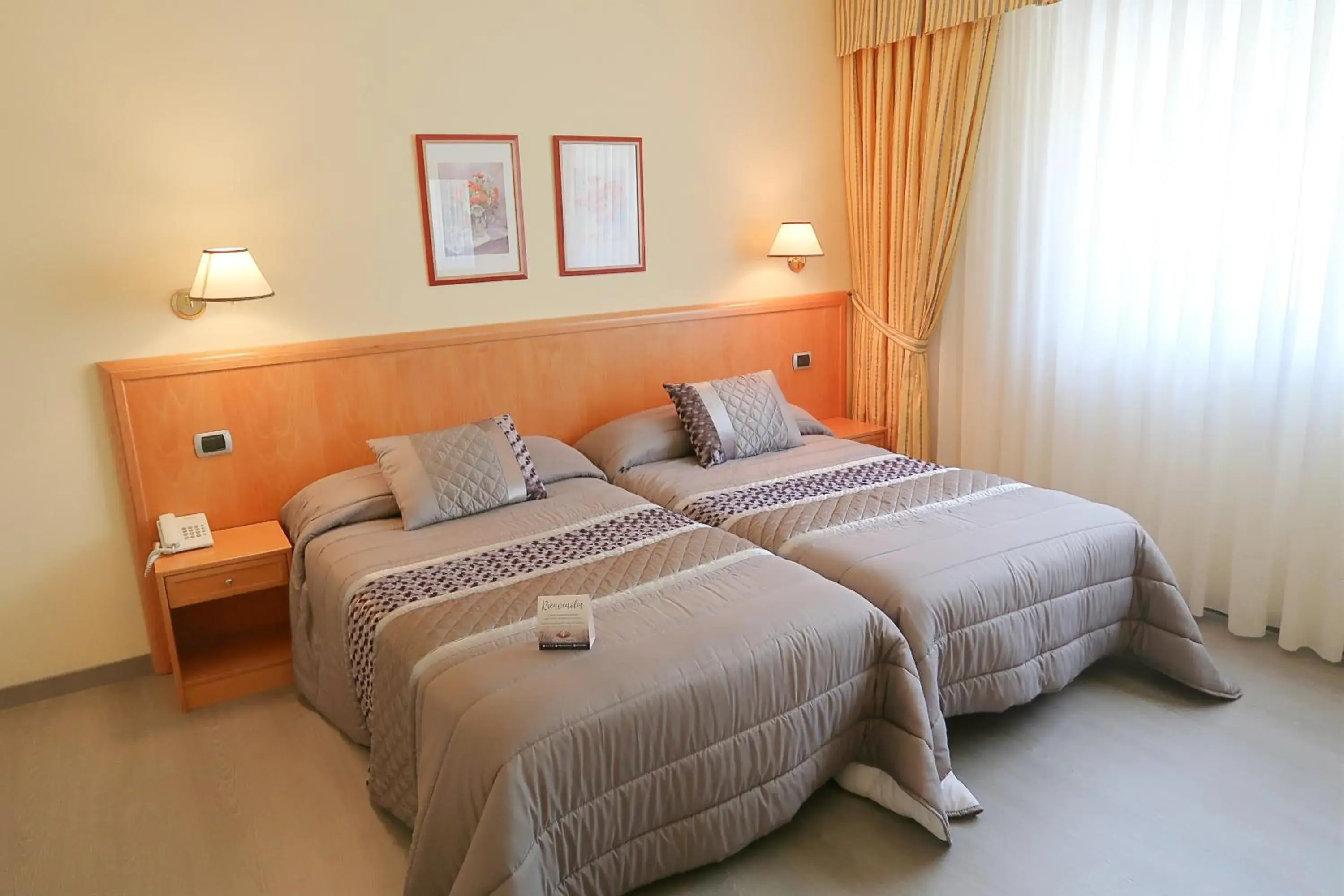 Twin Room in Hotel O Camiño Twin Room in Hotel O Camiño