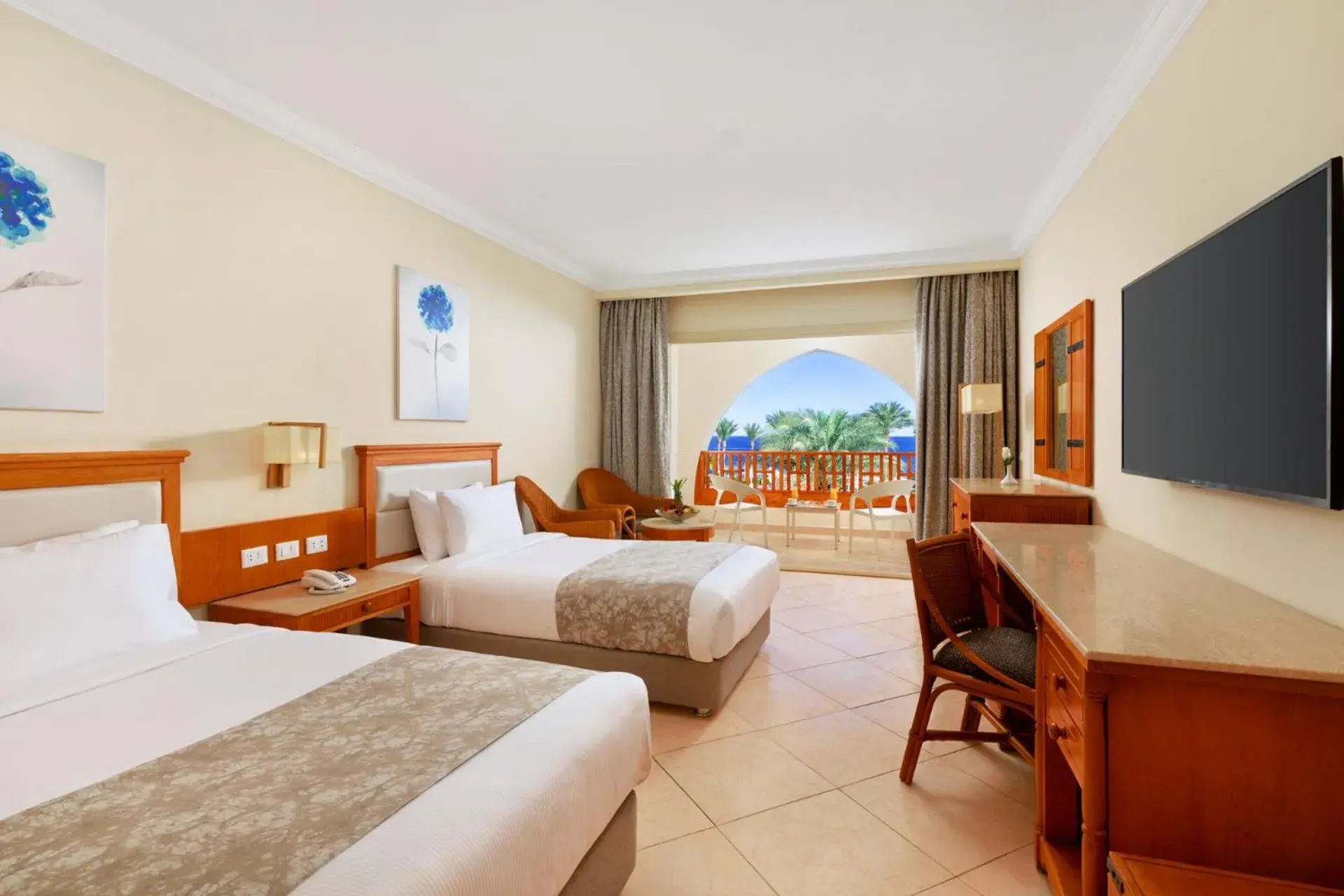 Superior Double or Twin Room with Sea View in Pickalbatros Royal Grand Sharm - Adults Friendly 16 Years Plus Superior Double or Twin Room with Sea View in Pickalbatros Royal Grand Sharm - Adults Friendly 16 Years Plus