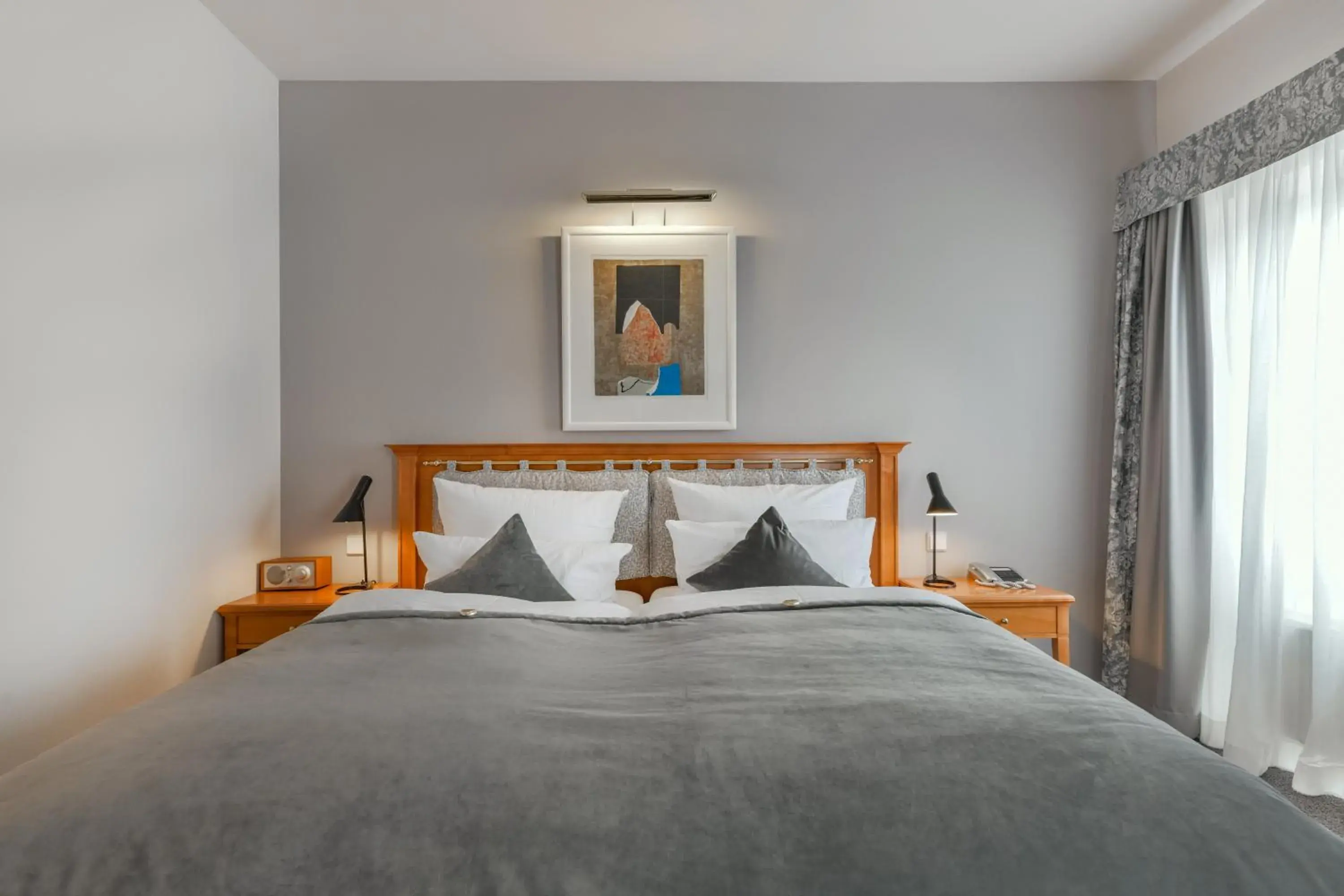 Comfort Double Room - single occupancy in Romantik Hotel Kleber Post Comfort Double Room - single occupancy in Romantik Hotel Kleber Post