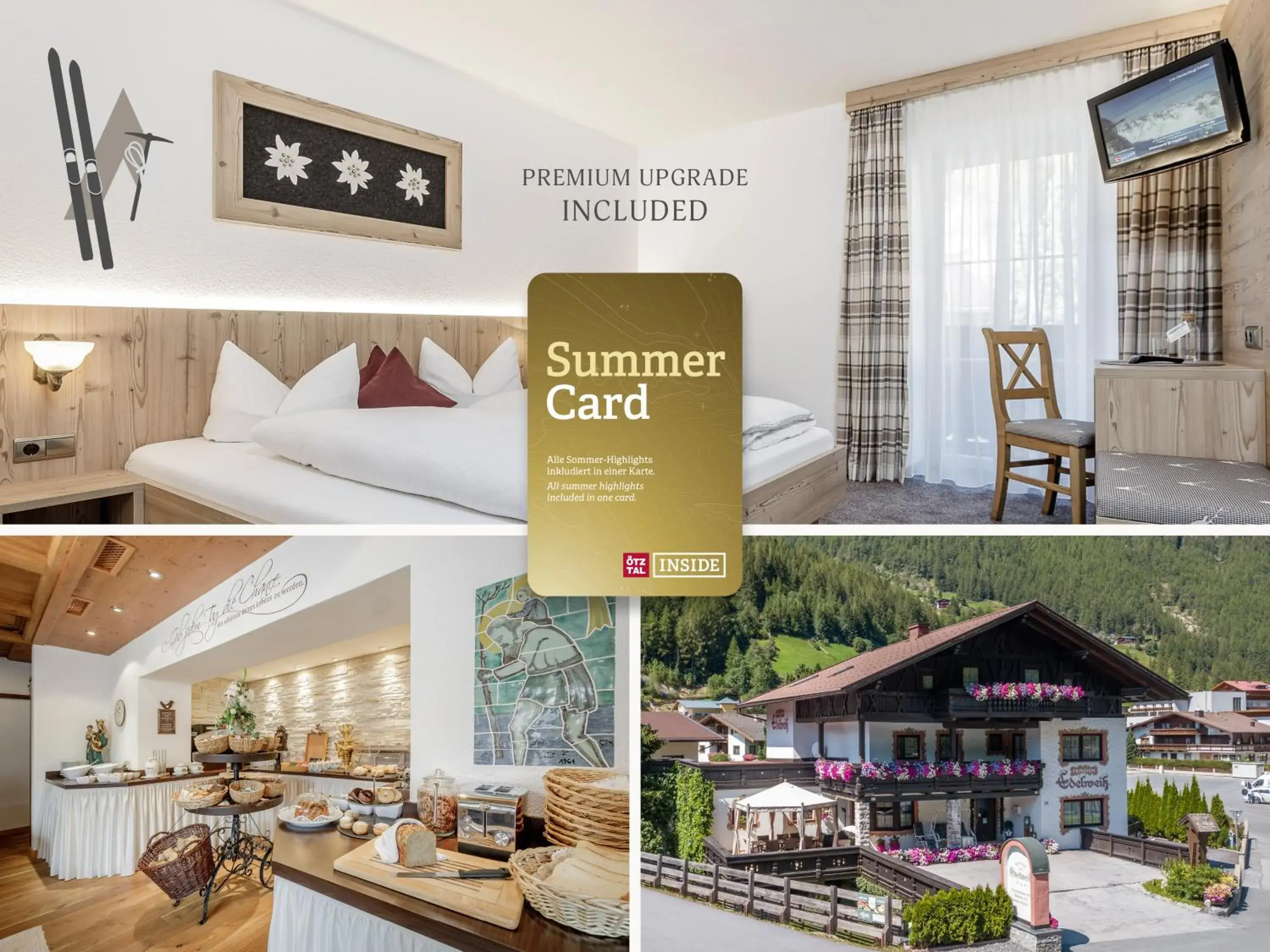 Property building in Pension Edelweiss Property building in Pension Edelweiss