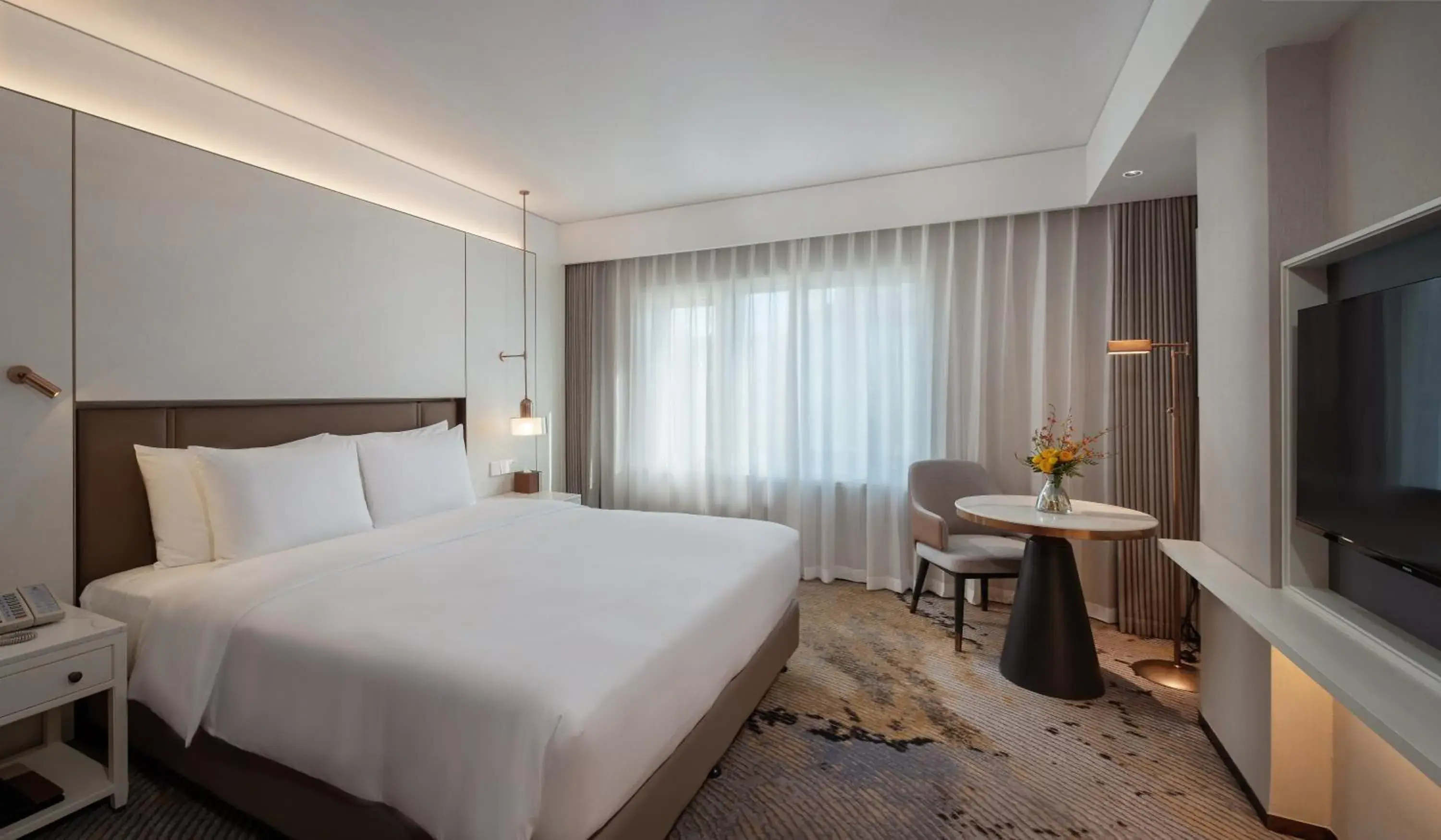 Superior Room King Bed in Sunworld Dynasty Hotel Beijing Wangfujing Superior Room King Bed in Sunworld Dynasty Hotel Beijing Wangfujing