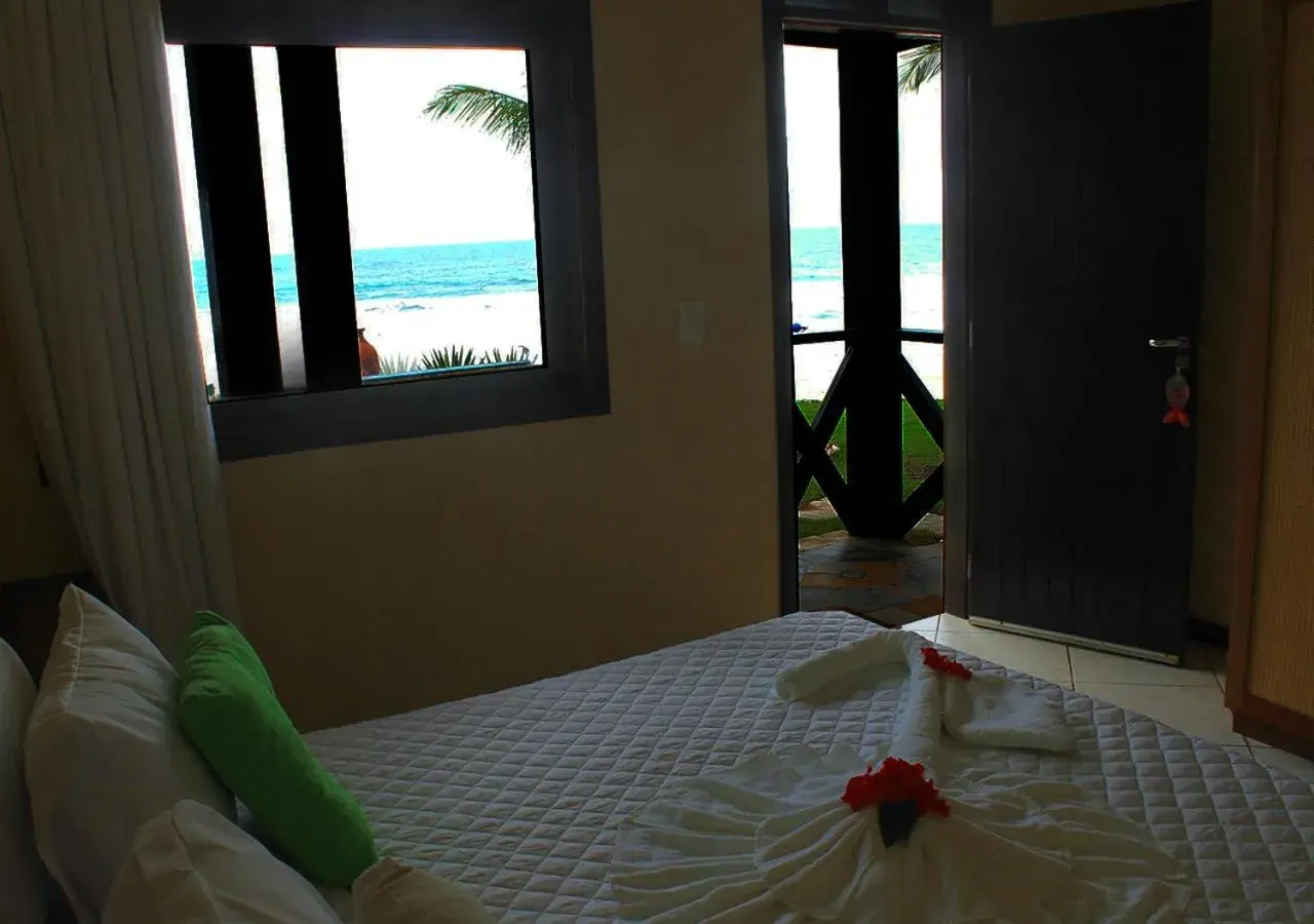 Standard Triple Room with Sea View in Anauí Pousada Standard Triple Room with Sea View in Anauí Pousada