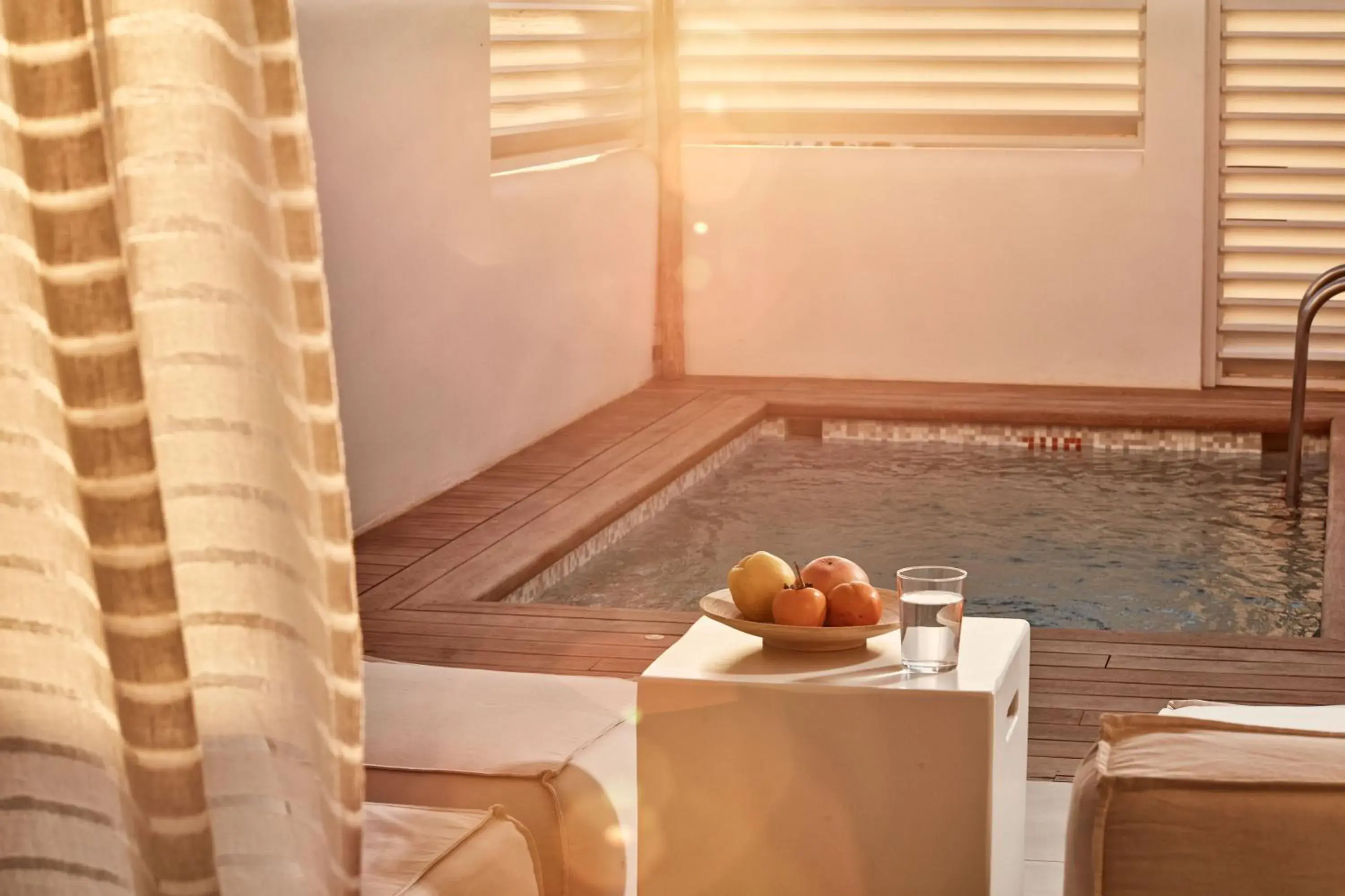 Family Connecting Room with private heated pool in 18 Grapes Hotel Family Connecting Room with private heated pool in 18 Grapes Hotel