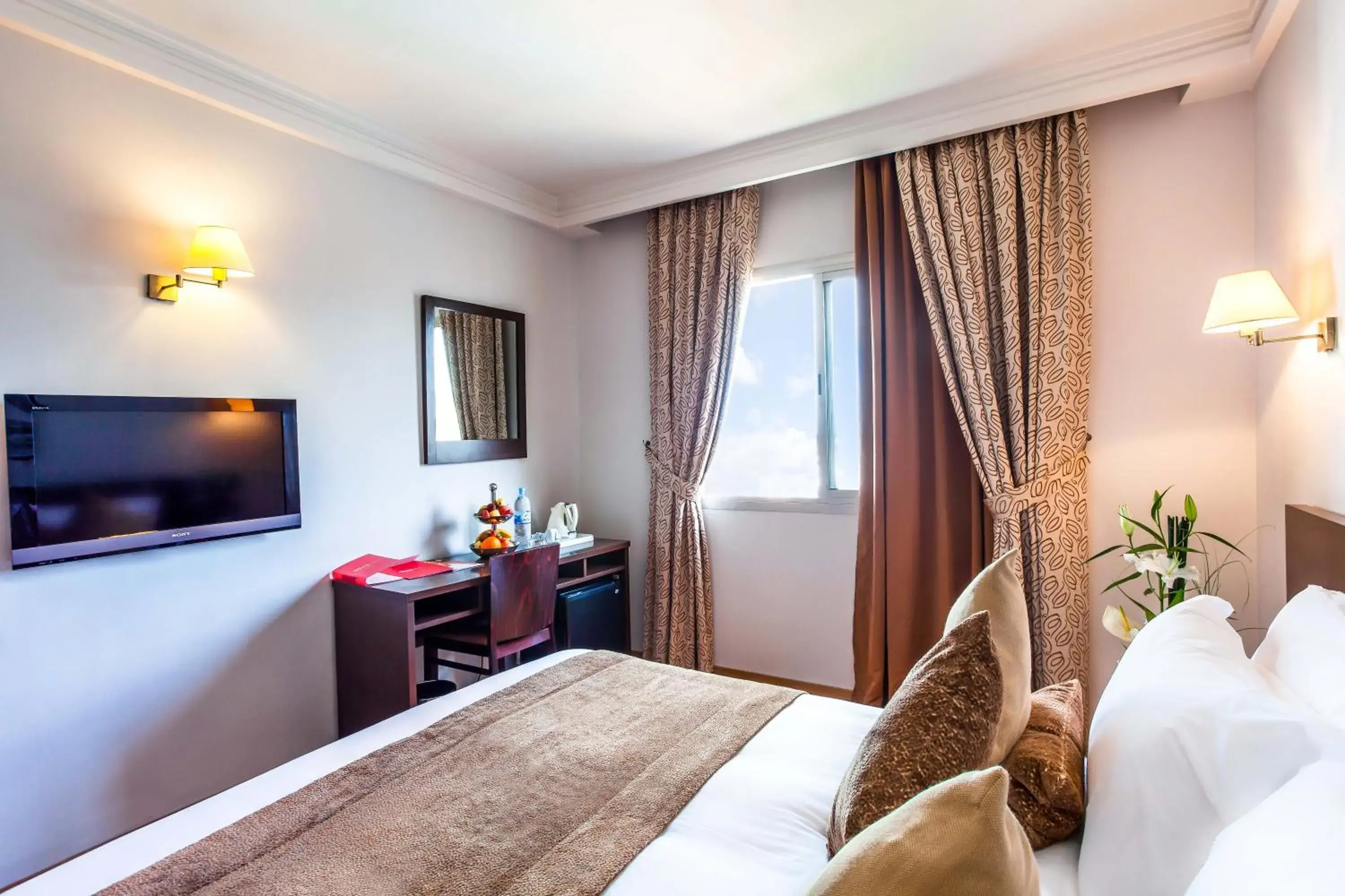 Superior Double Room with Pool View in Relax Hotel Airport Nouasseur Superior Double Room with Pool View in Relax Hotel Airport Nouasseur