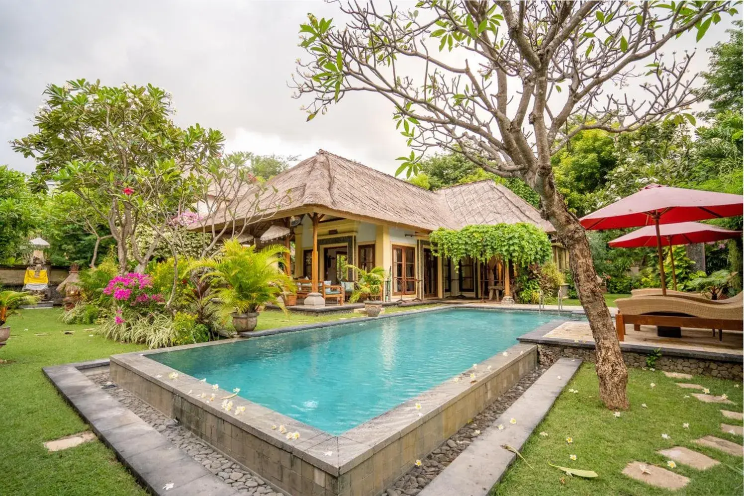 Three-Bedroom Villa with Private Pool in Taman Sari Bali Resort and Spa Three-Bedroom Villa with Private Pool in Taman Sari Bali Resort and Spa
