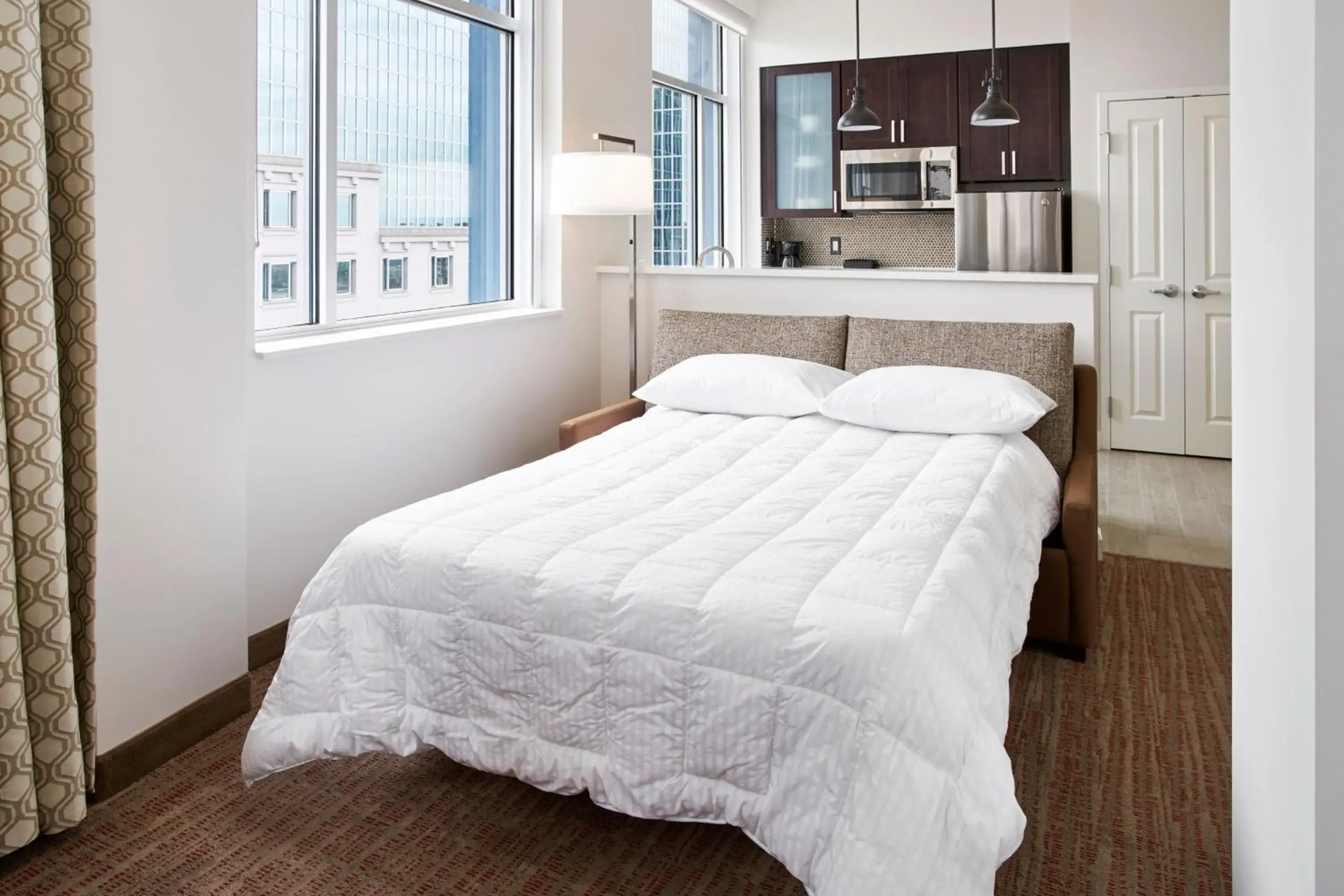 King Studio with Sofa Bed and Skyline View in Residence Inn by Marriott Wilmington Downtown King Studio with Sofa Bed and Skyline View in Residence Inn by Marriott Wilmington Downtown