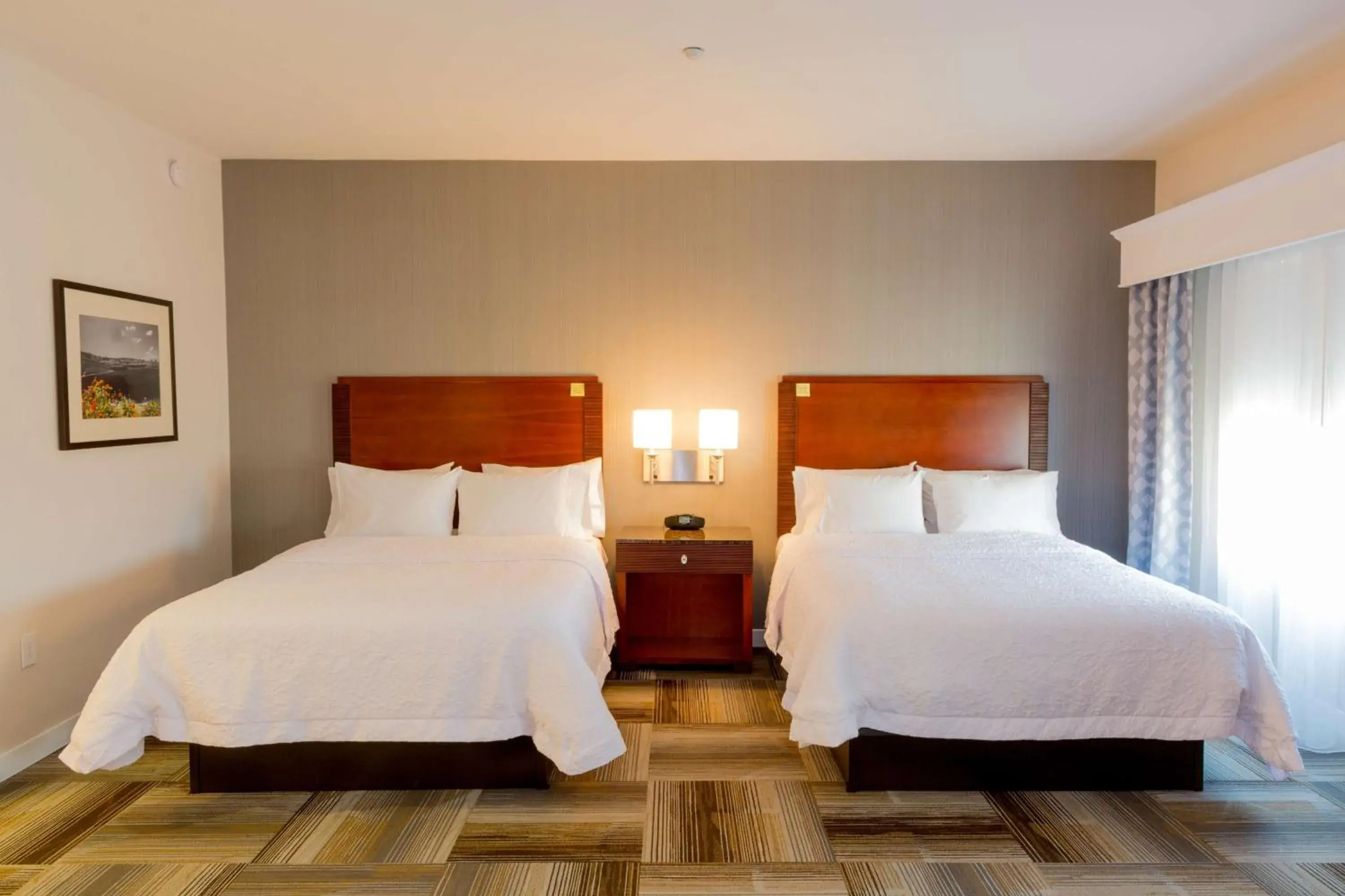 Queen Room with Two Queen Beds - Mobility and Hearing Access/Non-Smoking in Hampton Inn & Suites Riverside/Corona East Queen Room with Two Queen Beds - Mobility and Hearing Access/Non-Smoking in Hampton Inn & Suites Riverside/Corona East