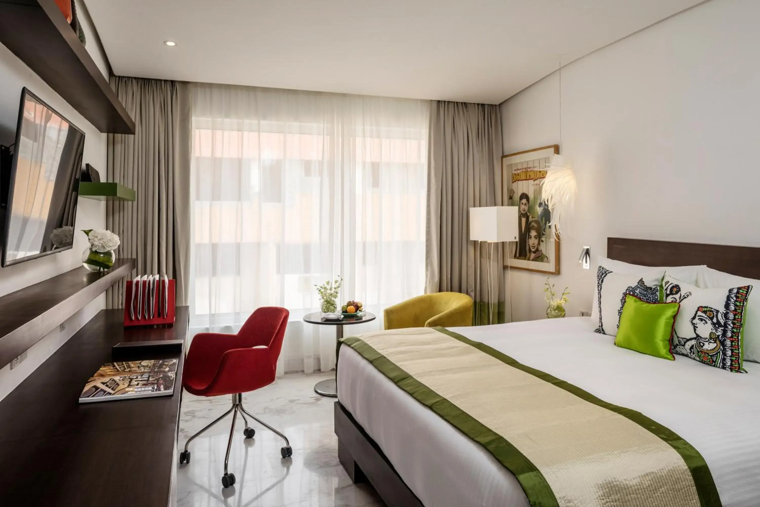 Luxury Queen Room with 15% Discount on F&B, 10% discount on Airport Transfers and Spa service - single occupancy in The Park Chennai Luxury Queen Room with 15% Discount on F&B, 10% discount on Airport Transfers and Spa service - single occupancy in The Park Chennai