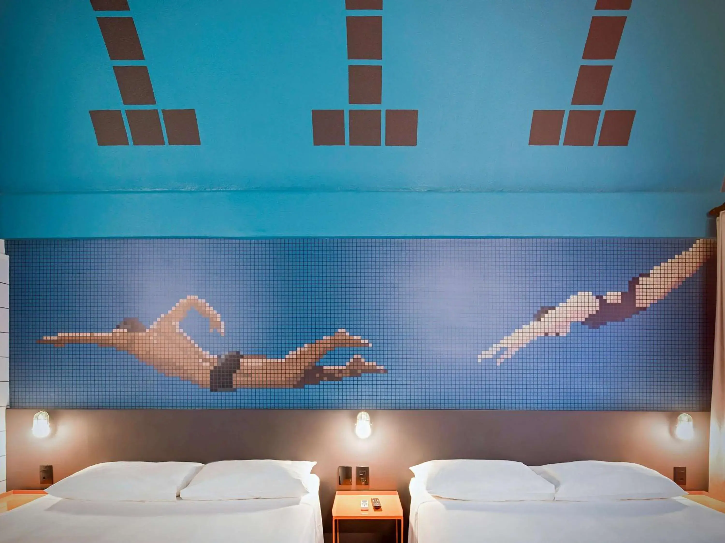 Adapted Luxury Room with Two Double Beds in ibis Styles Rio Preto Monte Libano Adapted Luxury Room with Two Double Beds in ibis Styles Rio Preto Monte Libano