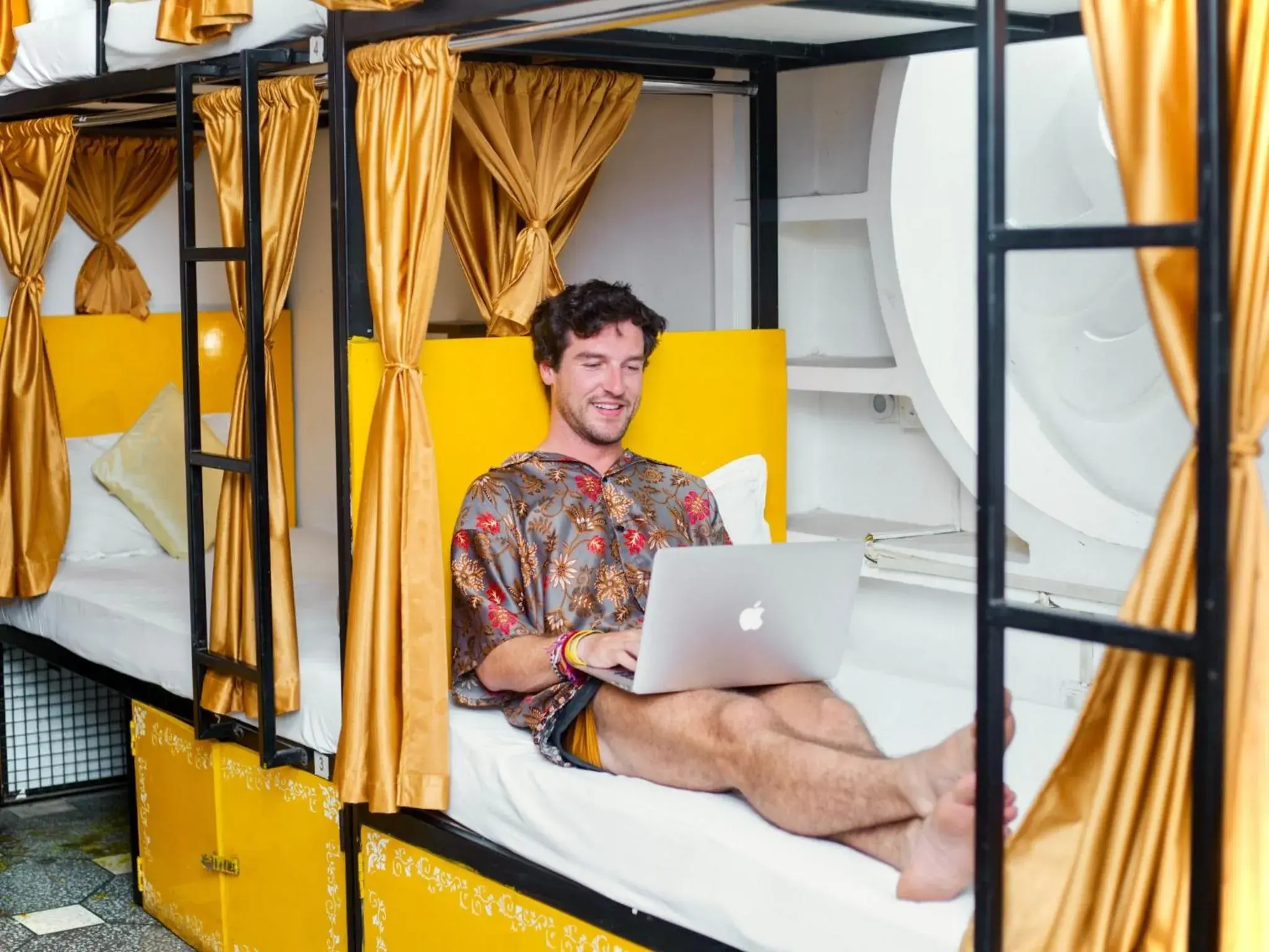 Bed in 8 Bed AC Mixed Dorm in Moustache Varanasi Bed in 8 Bed AC Mixed Dorm in Moustache Varanasi