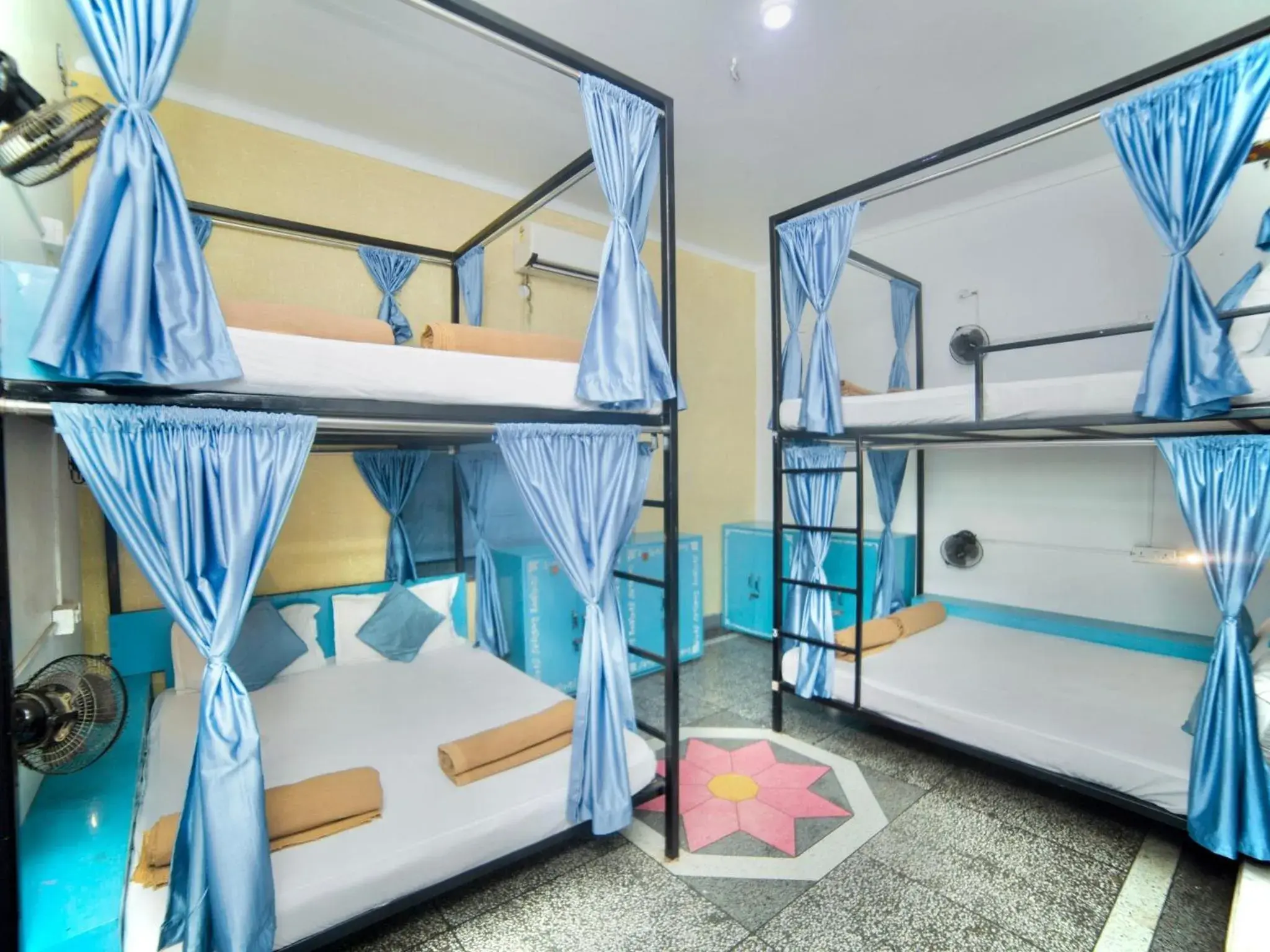 Bed in 4-Bed Mixed Dormitory Room in Moustache Varanasi Bed in 4-Bed Mixed Dormitory Room in Moustache Varanasi