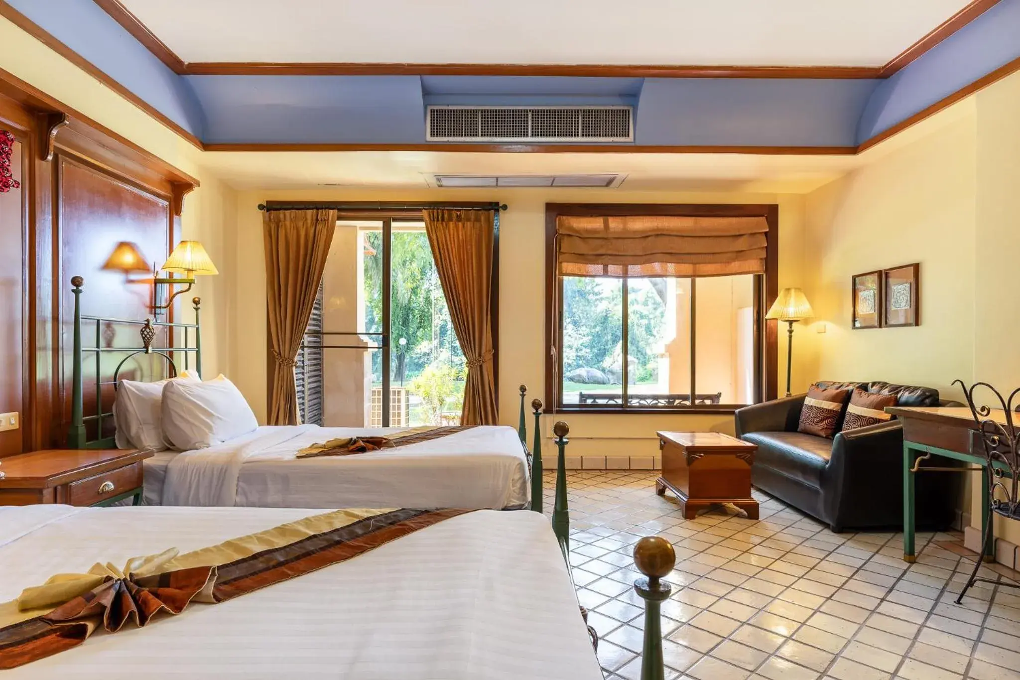 Twin Room with Garden View in Pung-Waan Resort & Spa Twin Room with Garden View in Pung-Waan Resort & Spa