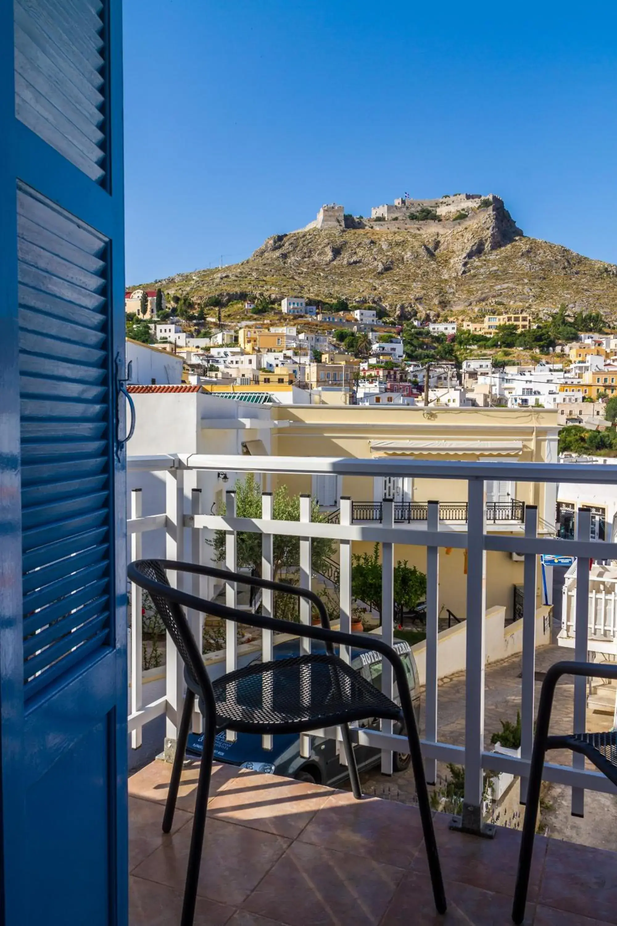 Twin Room with Front View - single occupancy in Elefteria Hotel Twin Room with Front View - single occupancy in Elefteria Hotel