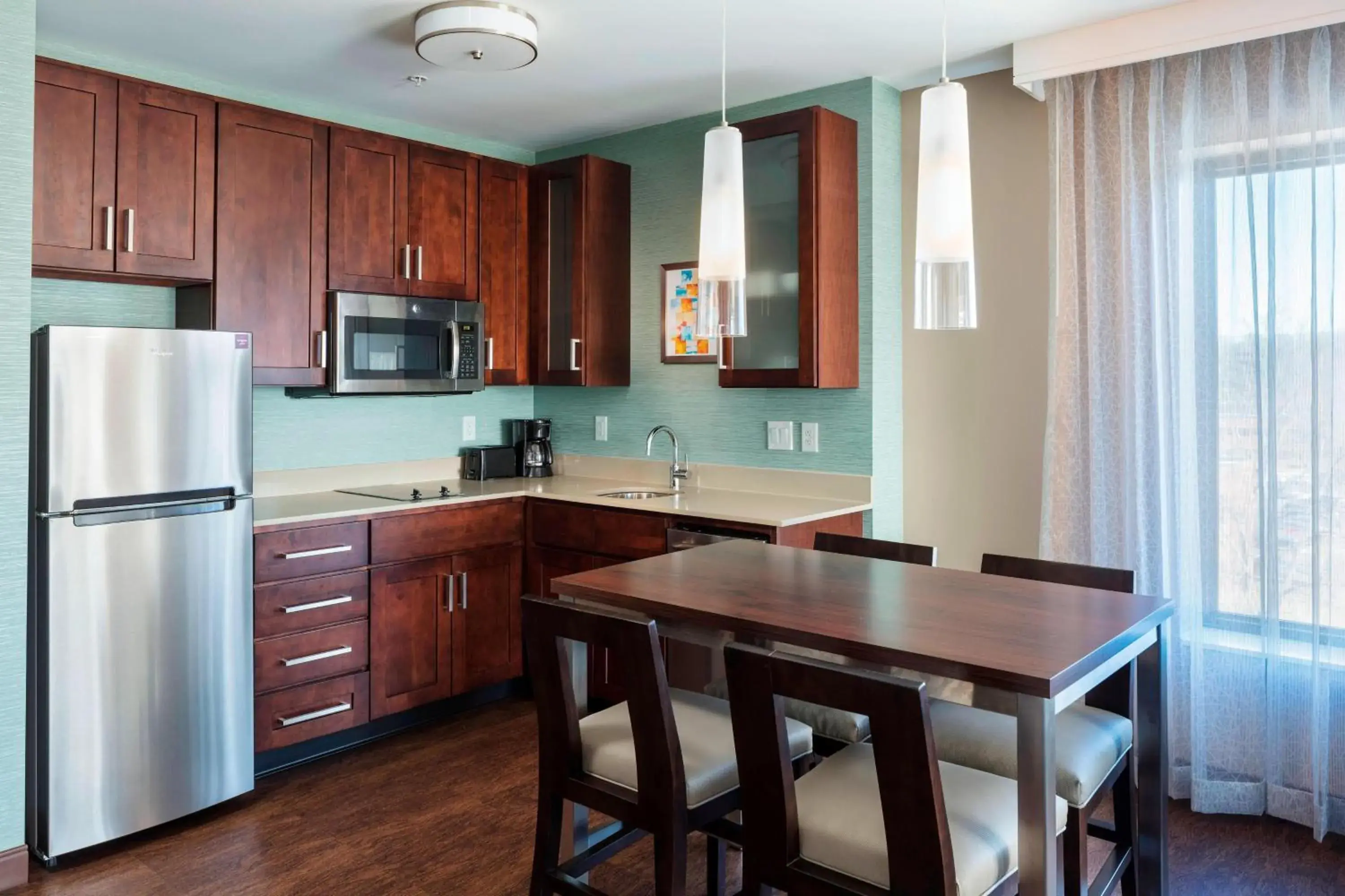 One-Bedroom King Suite with Sofa Bed - Hearing Accessible in Residence Inn by Marriott Boston Burlington One-Bedroom King Suite with Sofa Bed - Hearing Accessible in Residence Inn by Marriott Boston Burlington