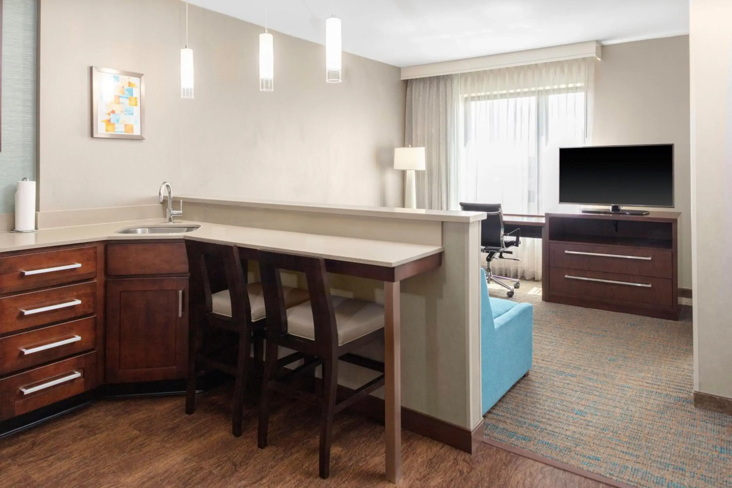 One-Bedroom Suite in Residence Inn by Marriott Boston Burlington One-Bedroom Suite in Residence Inn by Marriott Boston Burlington
