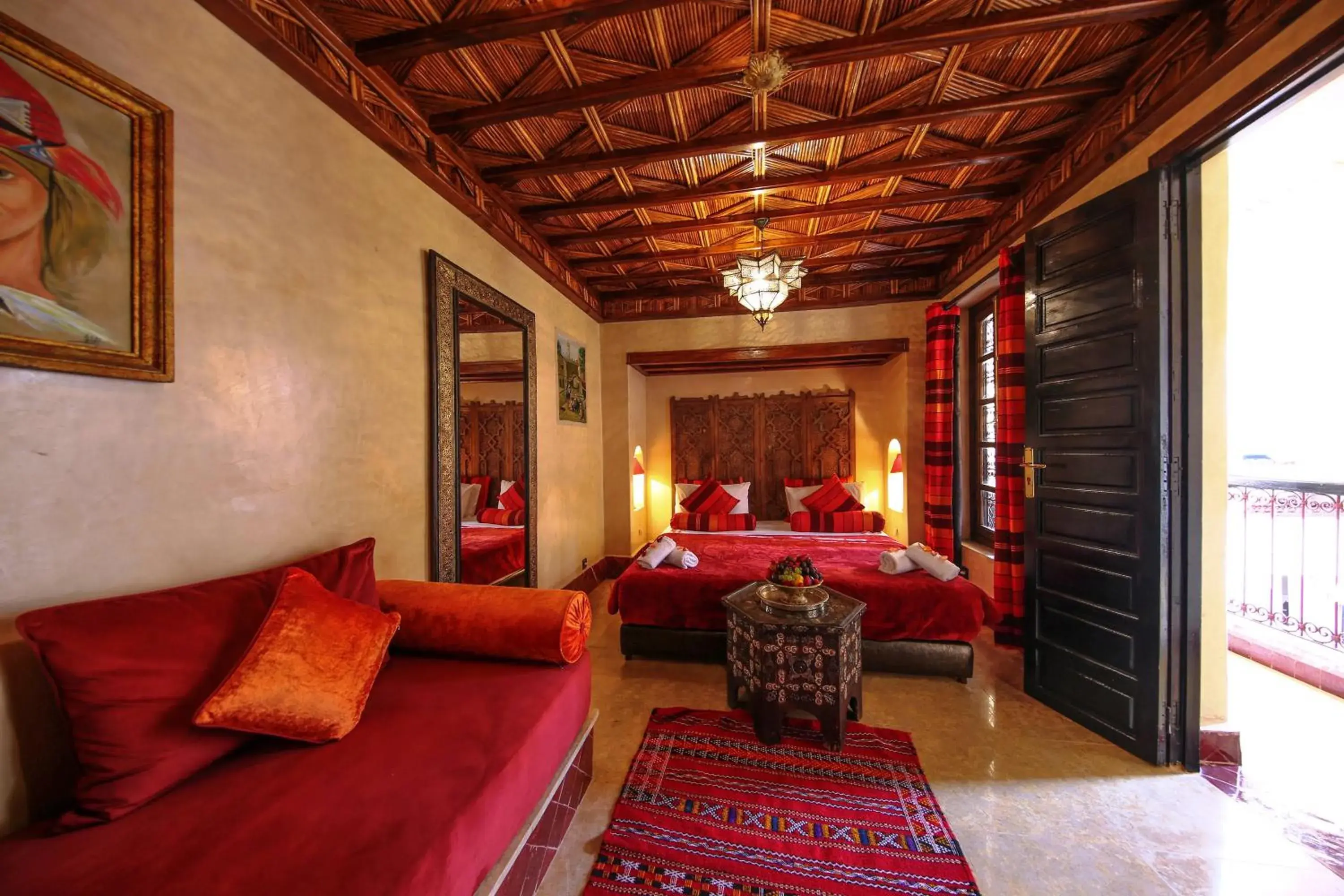 Triple Super Junior Suite in Riad Africa - Marrakech Medina Maison d'Hote Triple Super Junior Suite in Riad Africa - Marrakech Medina Maison d'Hote