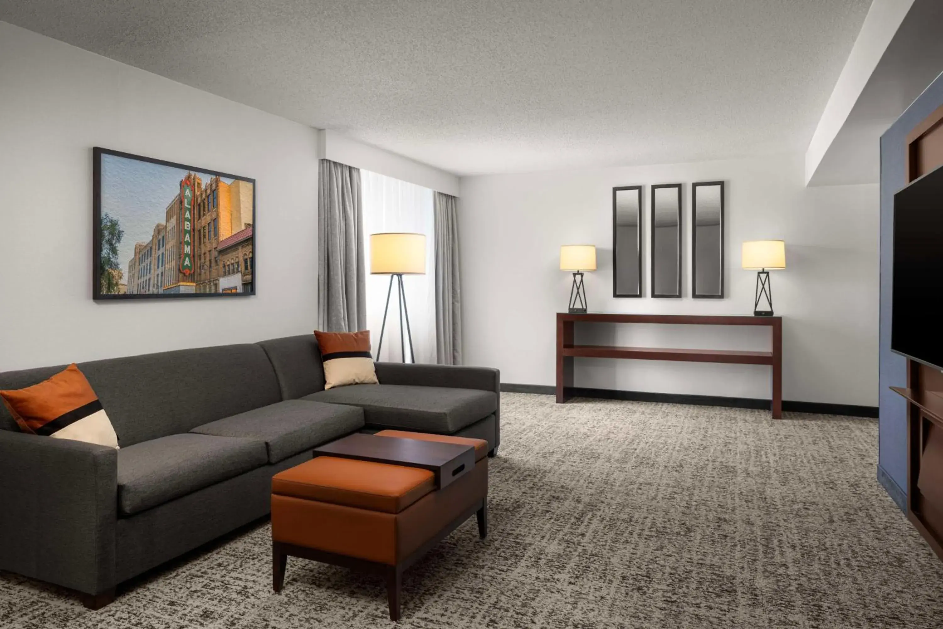 King Corner Suite with City View - Non-Smoking in Embassy Suites Birmingham King Corner Suite with City View - Non-Smoking in Embassy Suites Birmingham