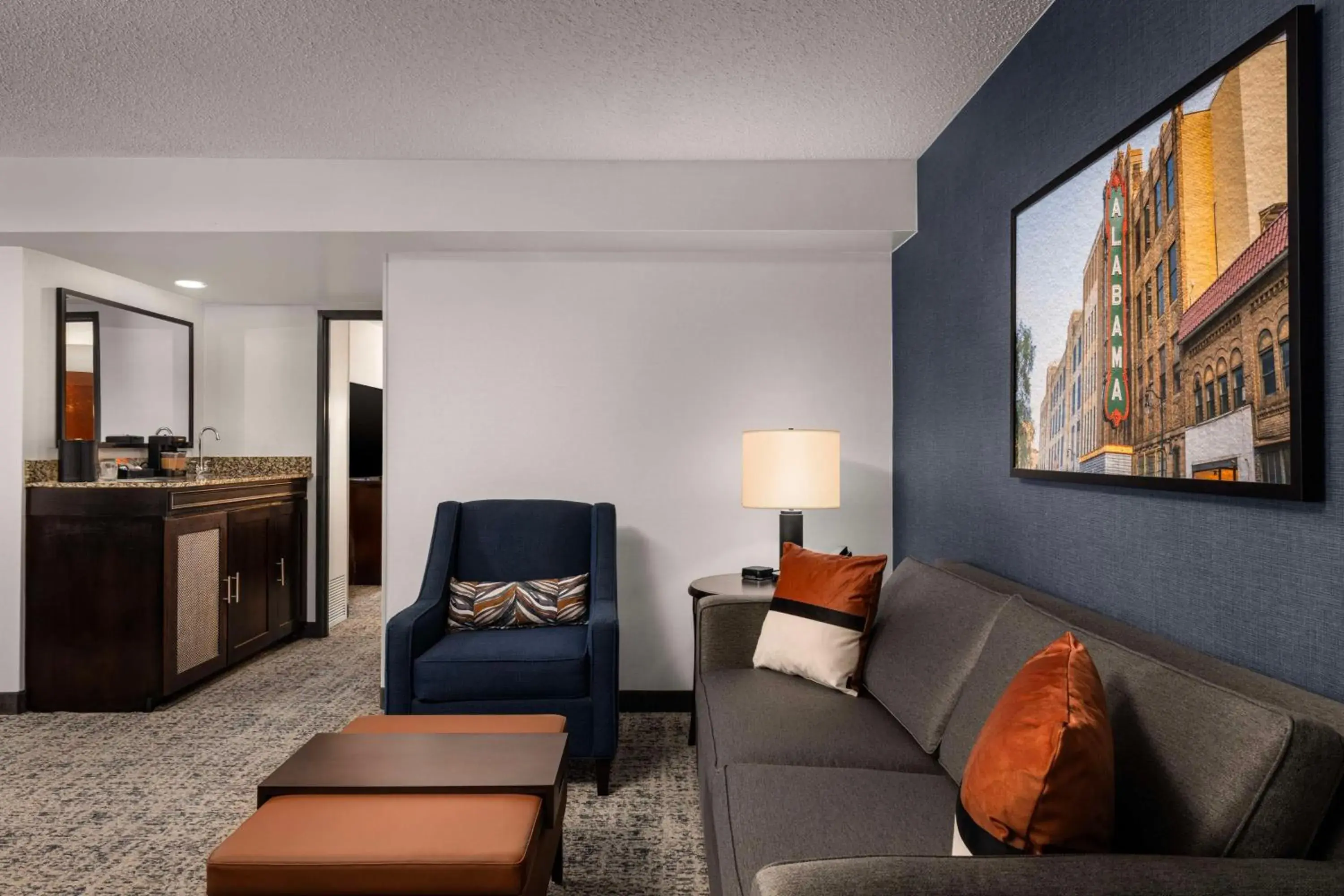 King Room - Mobility Access/Non-Smoking in Embassy Suites Birmingham King Room - Mobility Access/Non-Smoking in Embassy Suites Birmingham