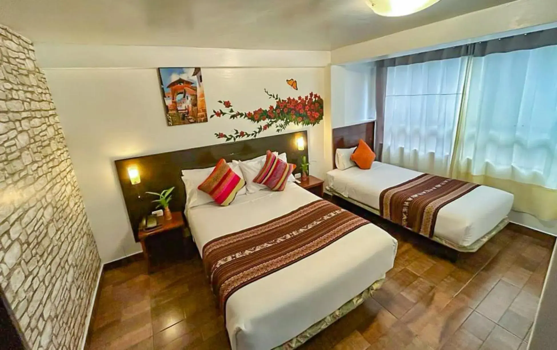 Twin Room in Hotel Machupicchu Adventure Twin Room in Hotel Machupicchu Adventure