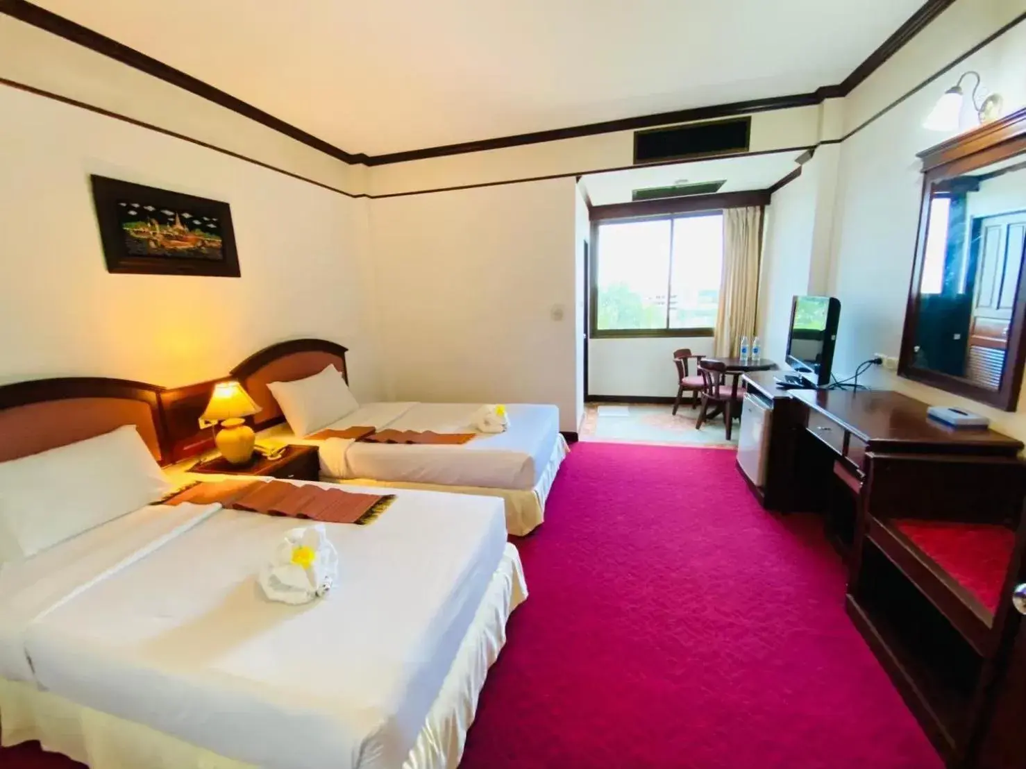Superior Twin Room with City View in Crystal Hotel Krabi Superior Twin Room with City View in Crystal Hotel Krabi