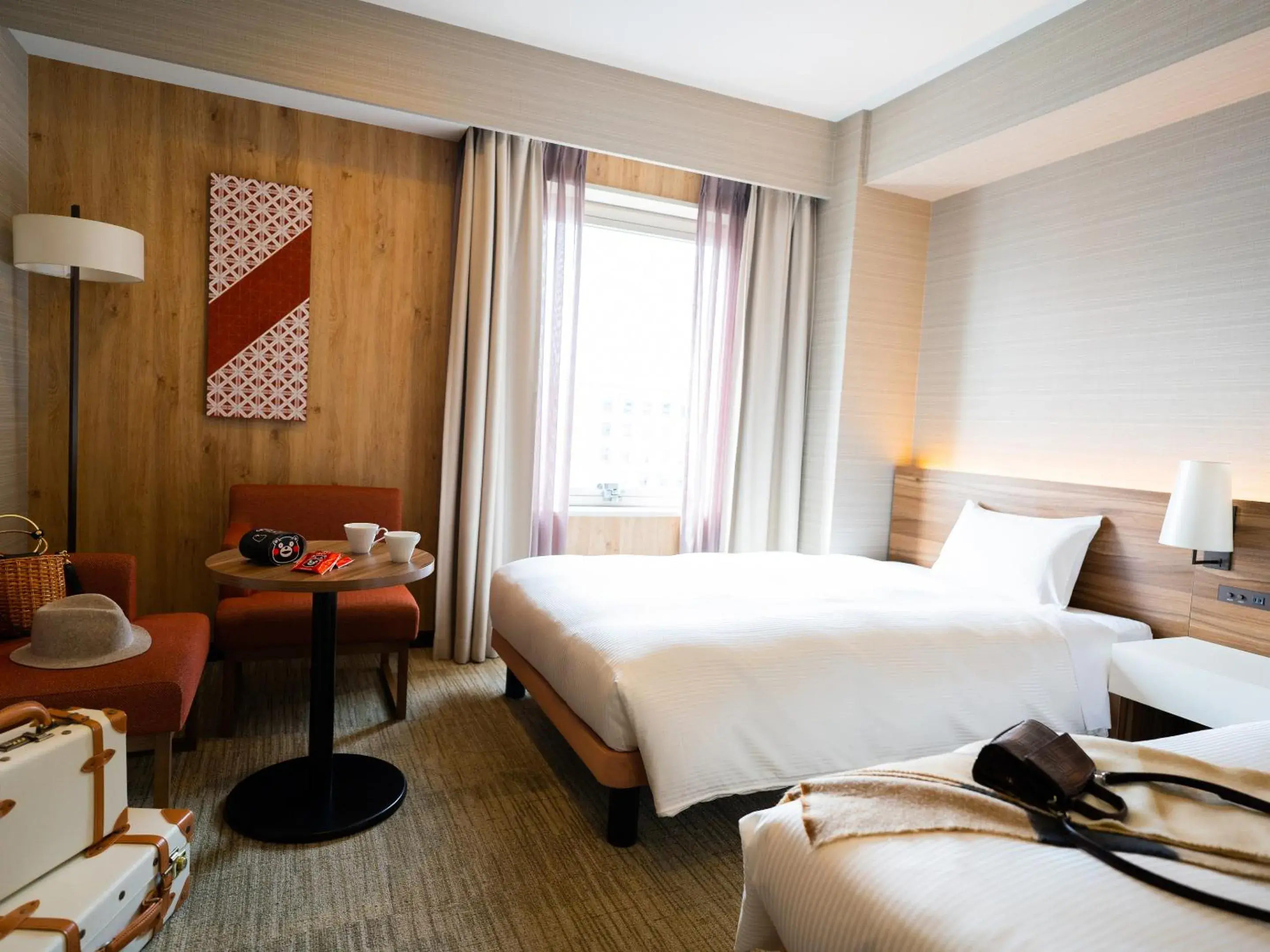 Adjoining Twin Room (Non-Connecting Rooms) in Mitsui Garden Hotel Kumamoto Adjoining Twin Room (Non-Connecting Rooms) in Mitsui Garden Hotel Kumamoto